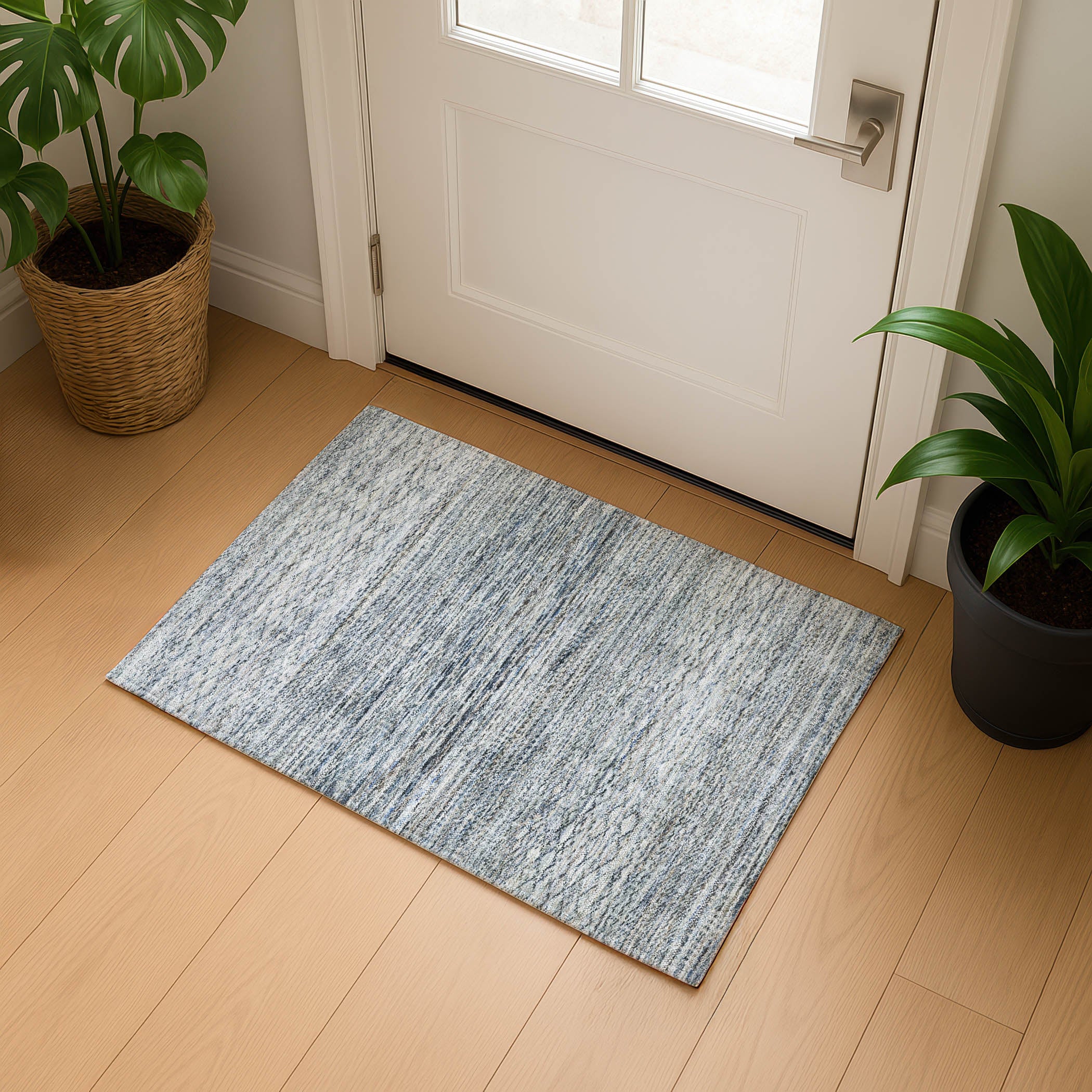 Sintra Machine Washable Transitional Linen Ivory Rug 1'8" x 2'6" #shape_Rectangle