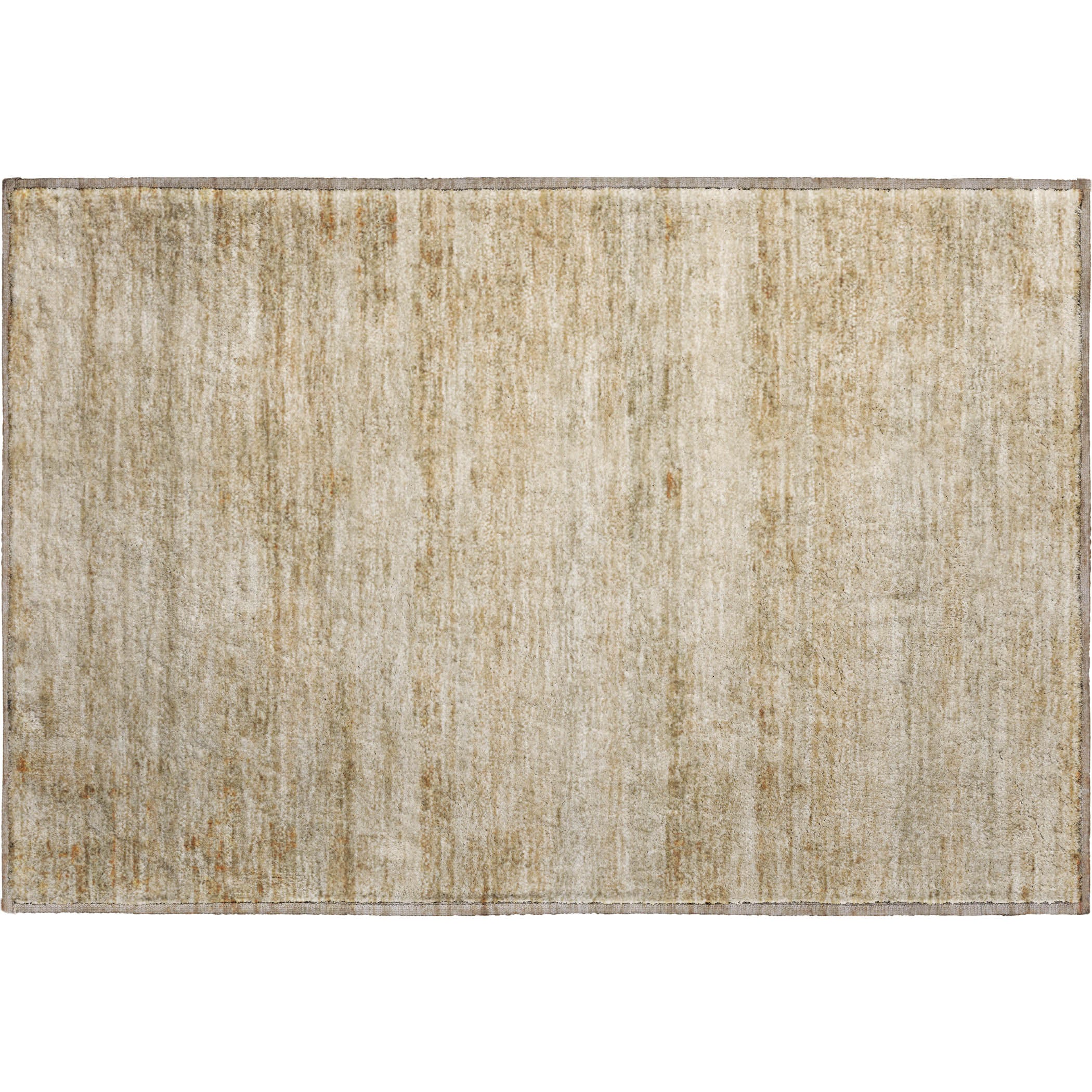Lucerne Machine Washable Transitional Brown Rug 1'8" x 2'6" #shape_Rectangle