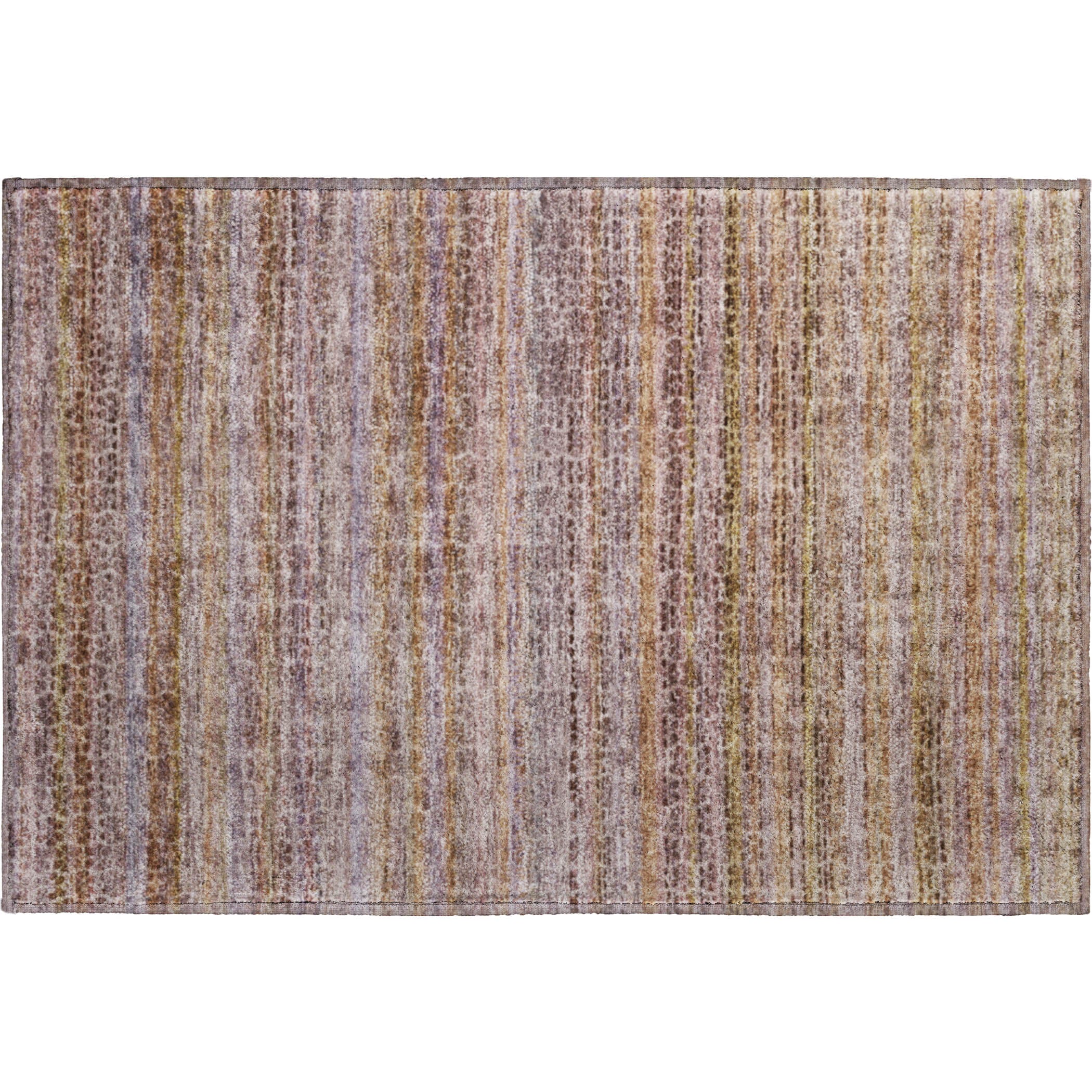 Tbilisi Machine Washable Transitional Khaki Brown Rug 1'8" x 2'6" #shape_Rectangle