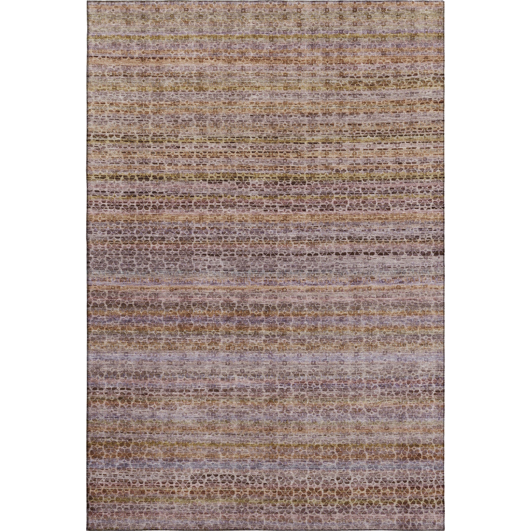 Tbilisi Machine Washable Transitional Khaki Brown Rug 2'6" x 3'10" #shape_Rectangle