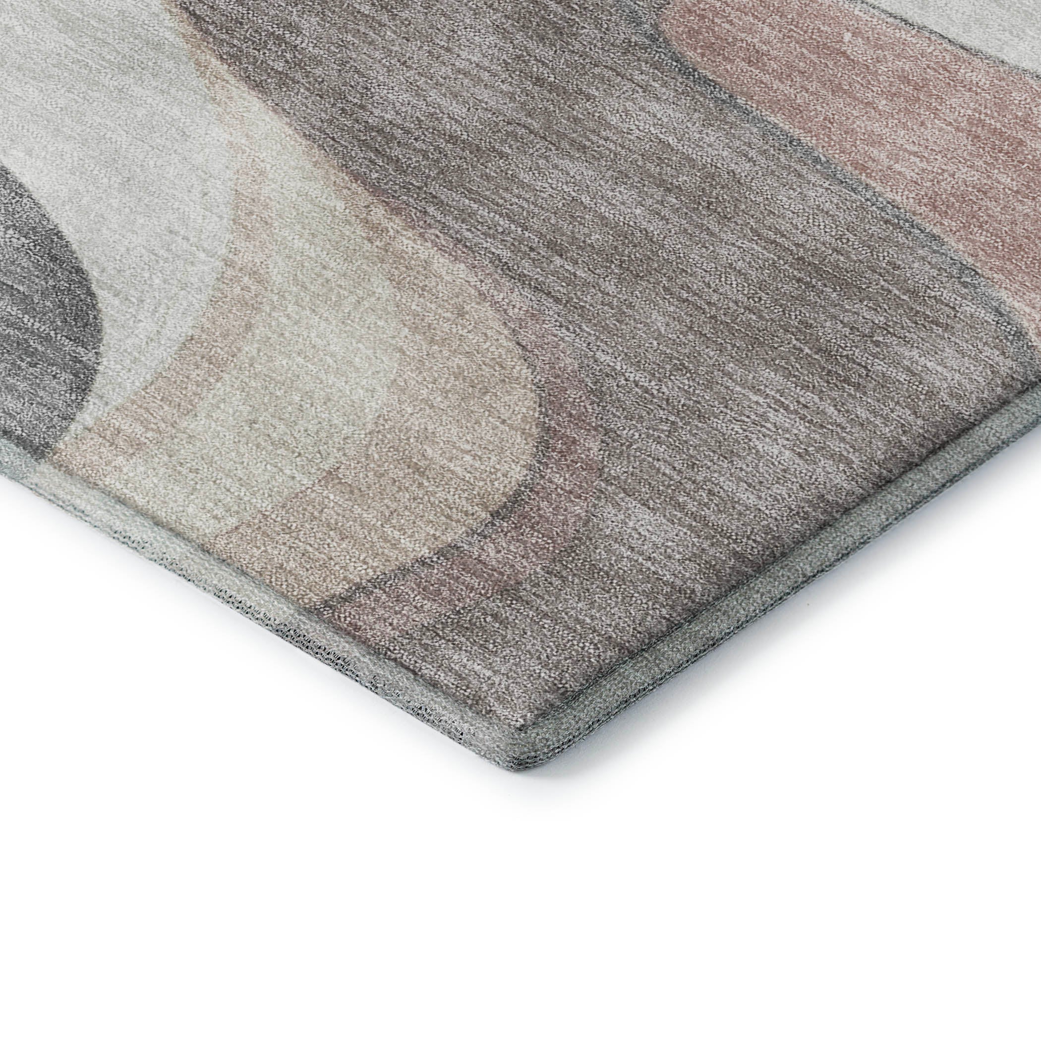 Reykjavik Machine Washable Transitional Beige Brown Rug 1'8" x 2'6" #shape_Rectangle