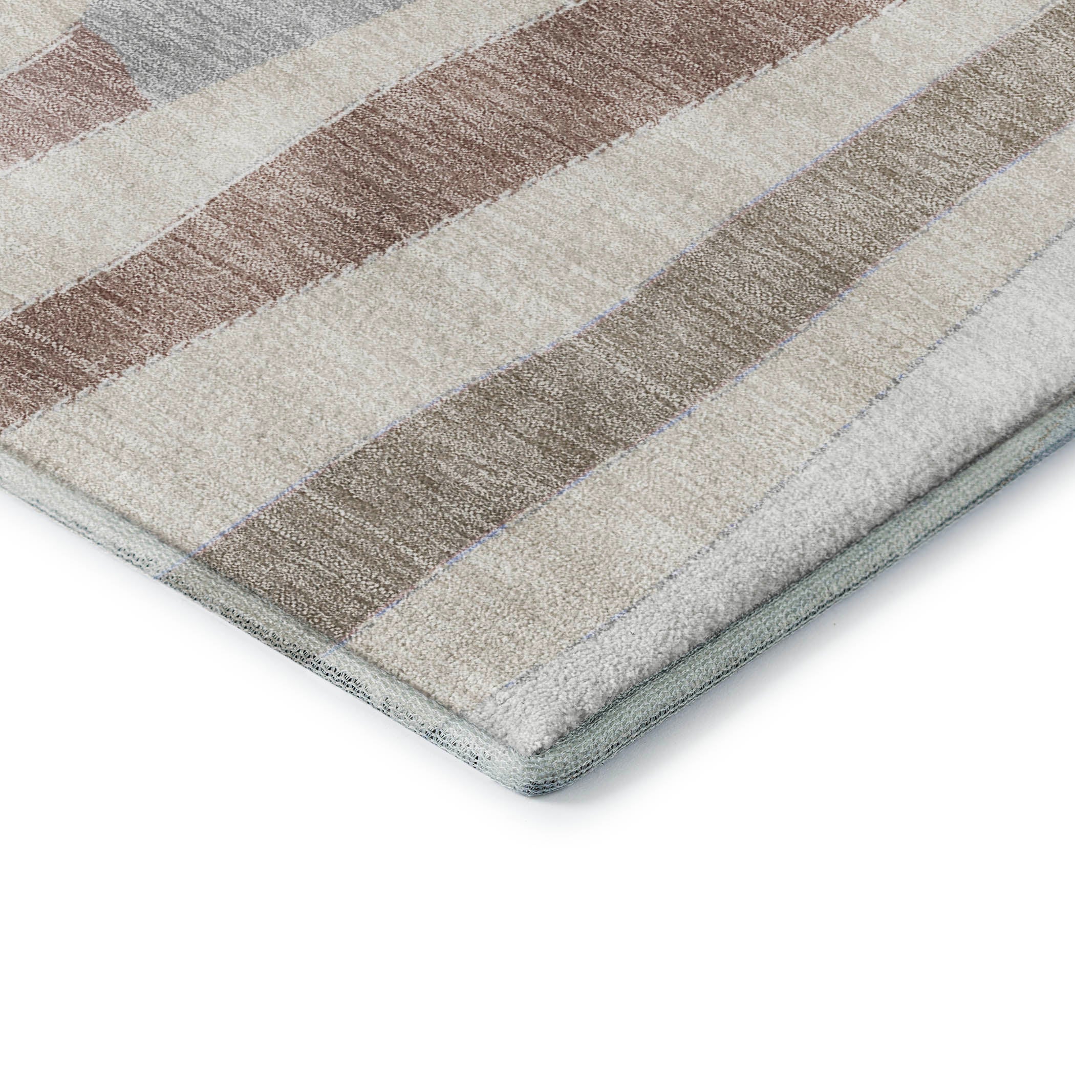 Zanzibar Machine Washable Transitional Beige Brown Rug 1'8" x 2'6" #shape_Rectangle