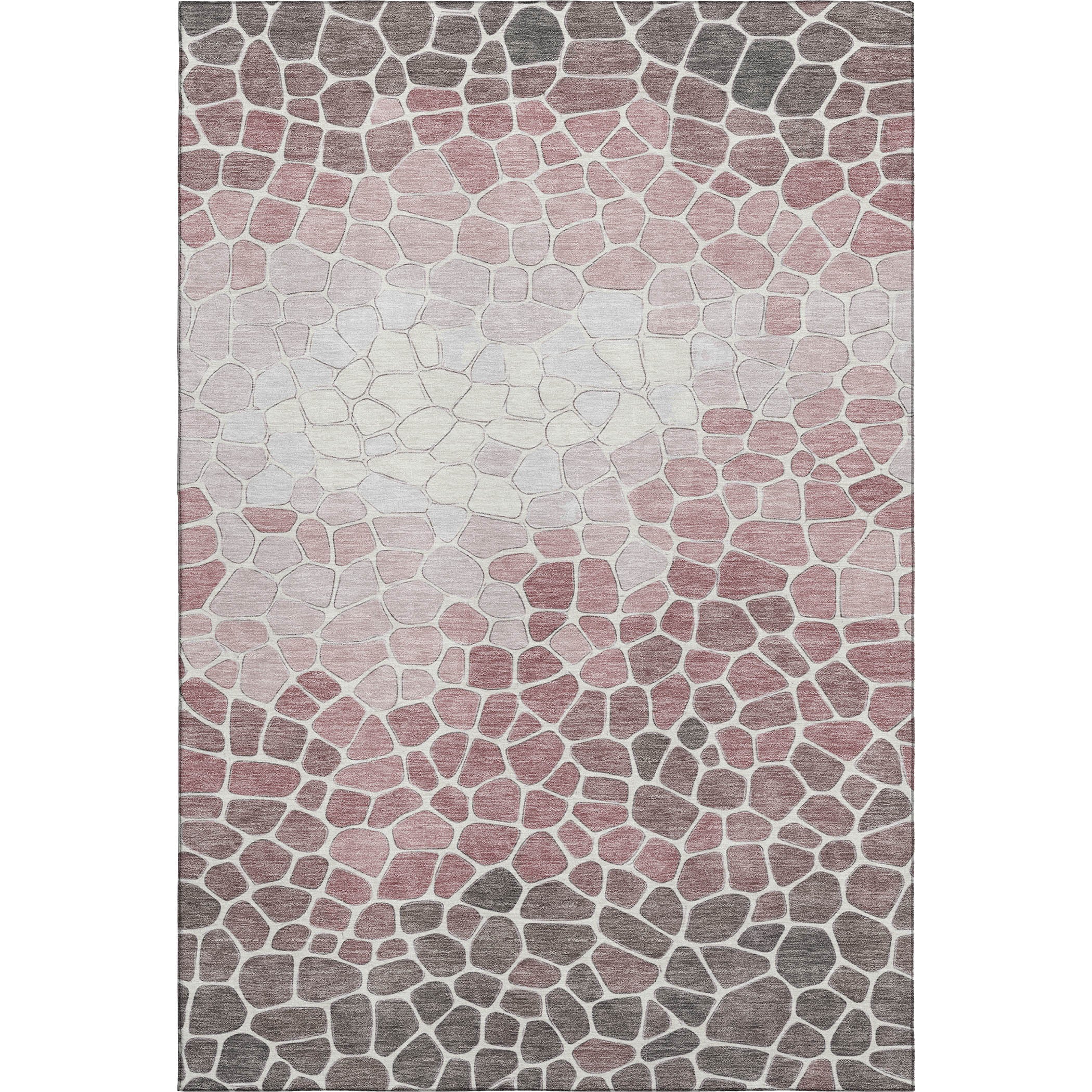 Ghent Machine Washable Transitional Blush Pink Rug 2'6" x 3'10" #shape_Rectangle