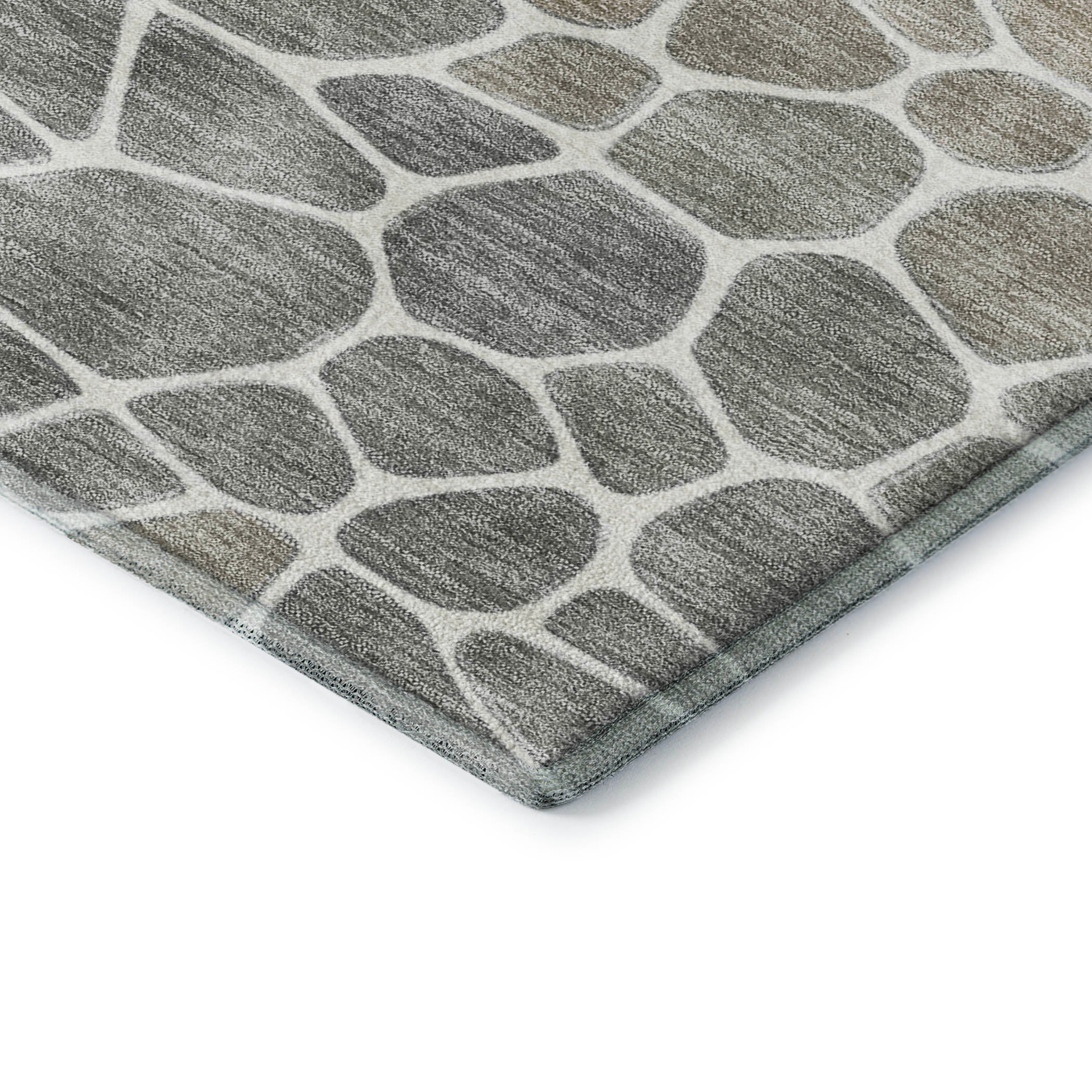 Ghent Machine Washable Transitional Taupe Brown Rug 1'8" x 2'6" #shape_Rectangle