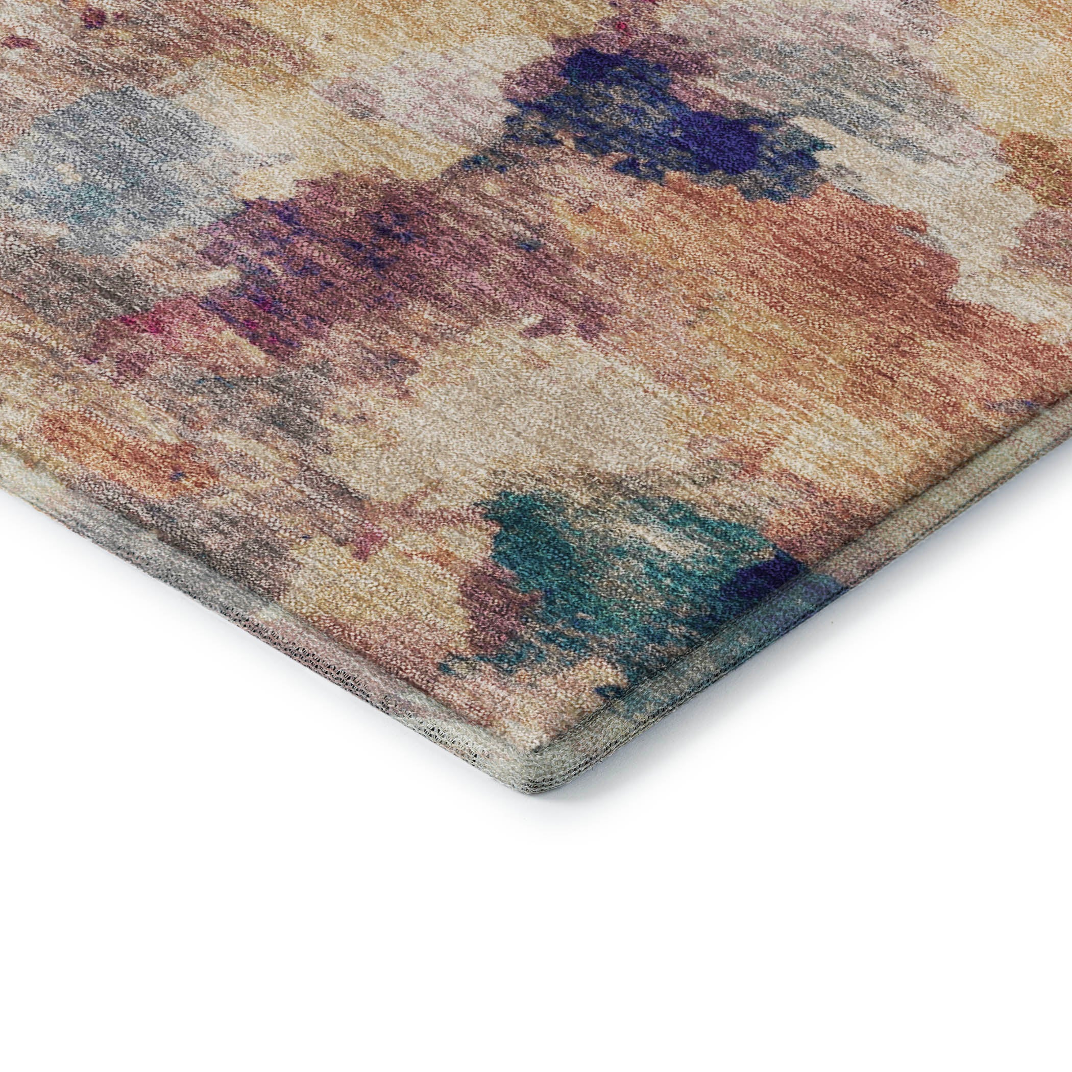 Mostar Machine Washable Transitional Putty Ivory Rug 1'8" x 2'6" #shape_Rectangle