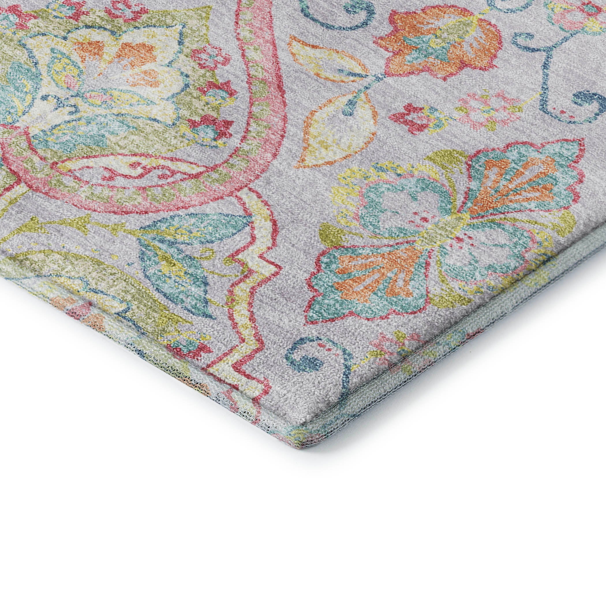Sintra Machine Washable Transitional Lavender Purple Rug 1'8" x 2'6" #shape_Rectangle