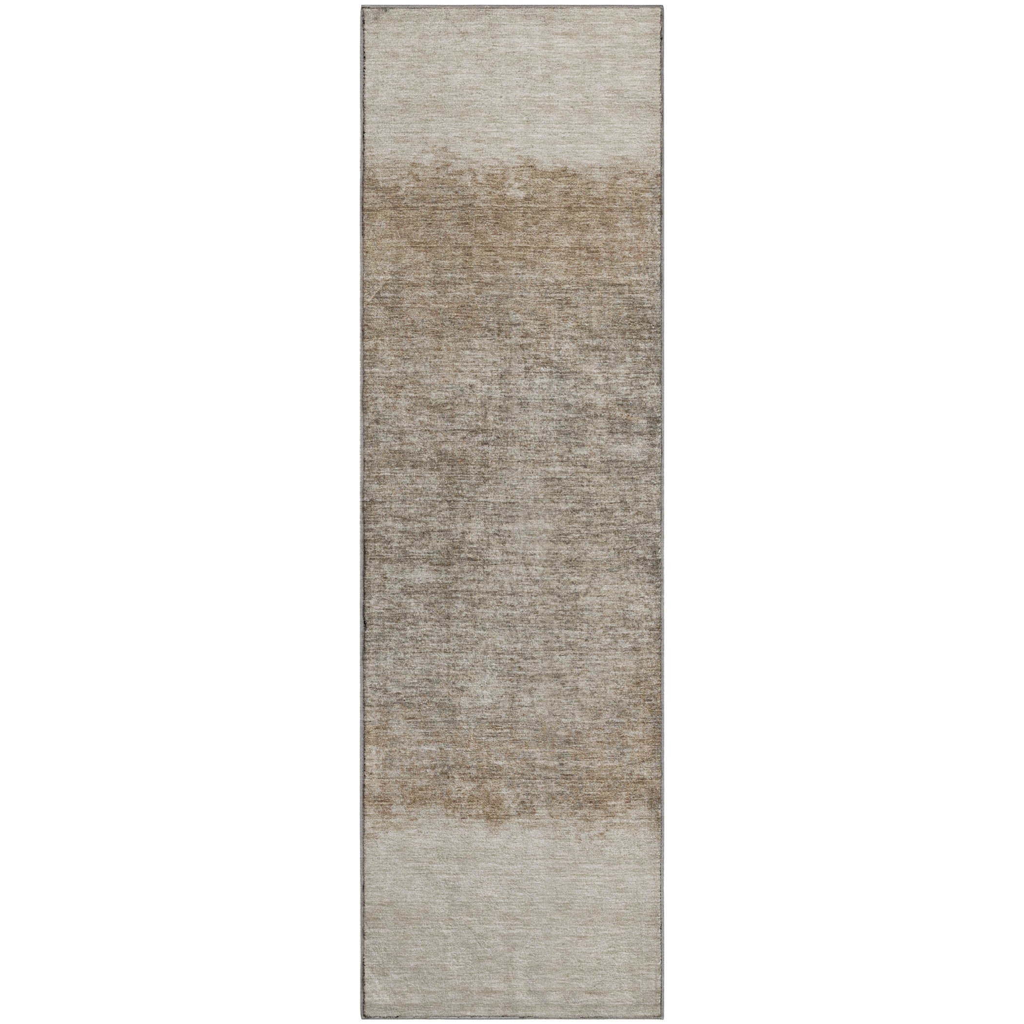 Luang Prabang Machine Washable Transitional Beige Brown Rug 2'3" x 7'6" #shape_Runner