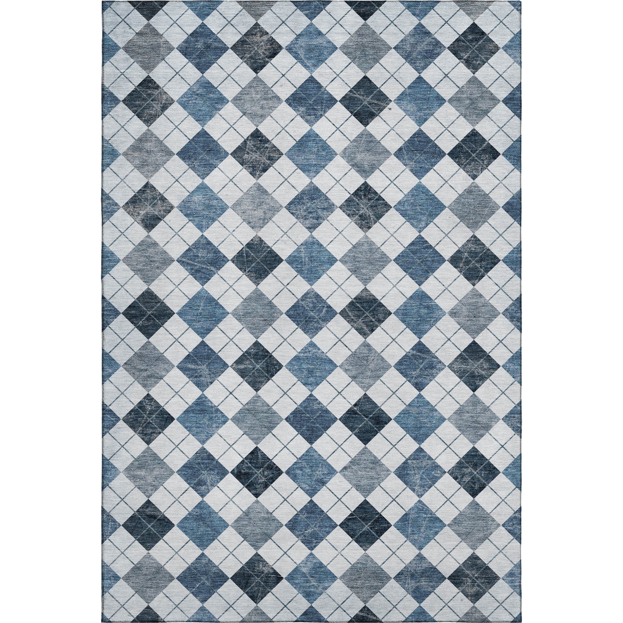 Marrakech Machine Washable Transitional Blue Rug 2'6" x 3'10" #shape_Rectangle