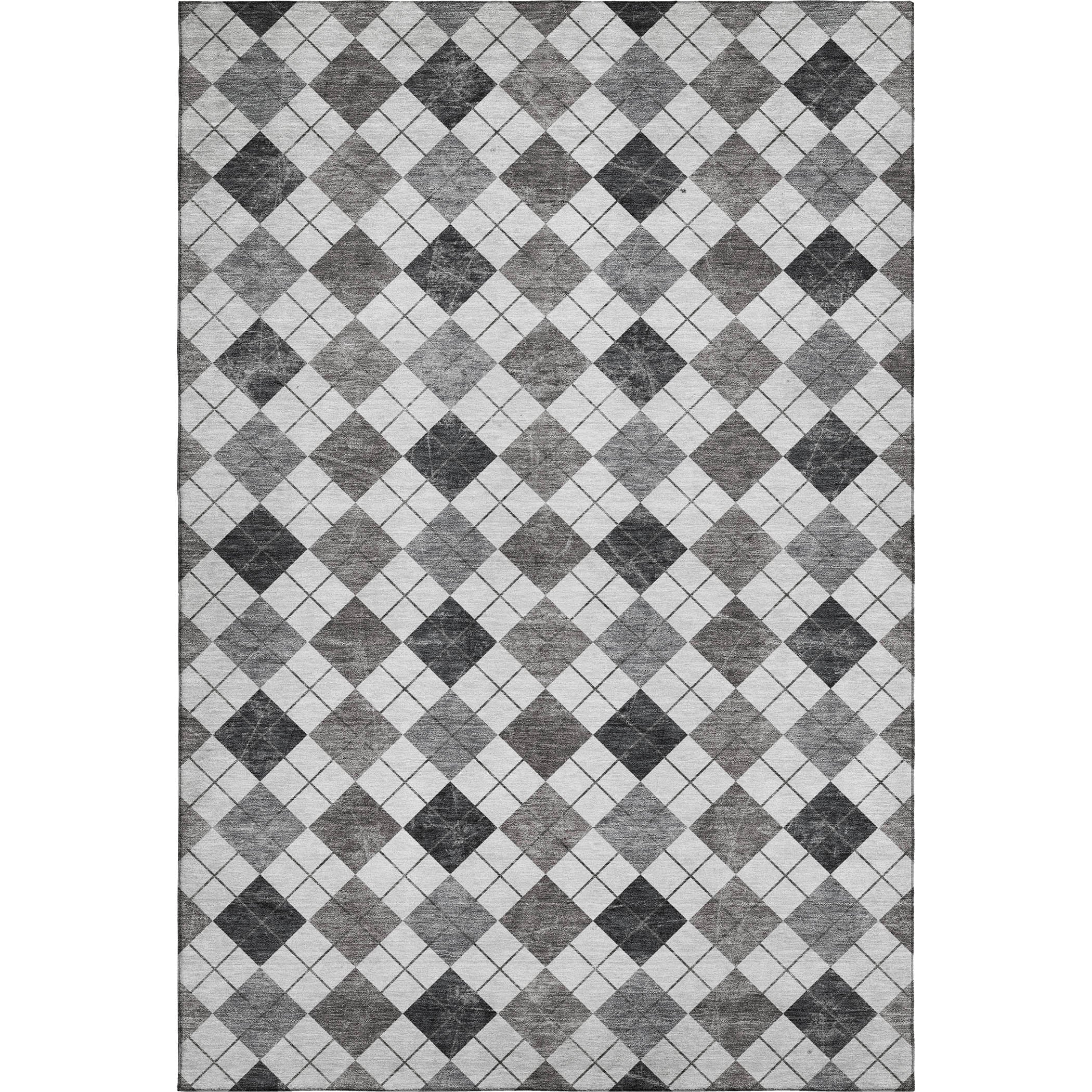 Marrakech Machine Washable Transitional Gray Rug 2'6" x 3'10" #shape_Rectangle