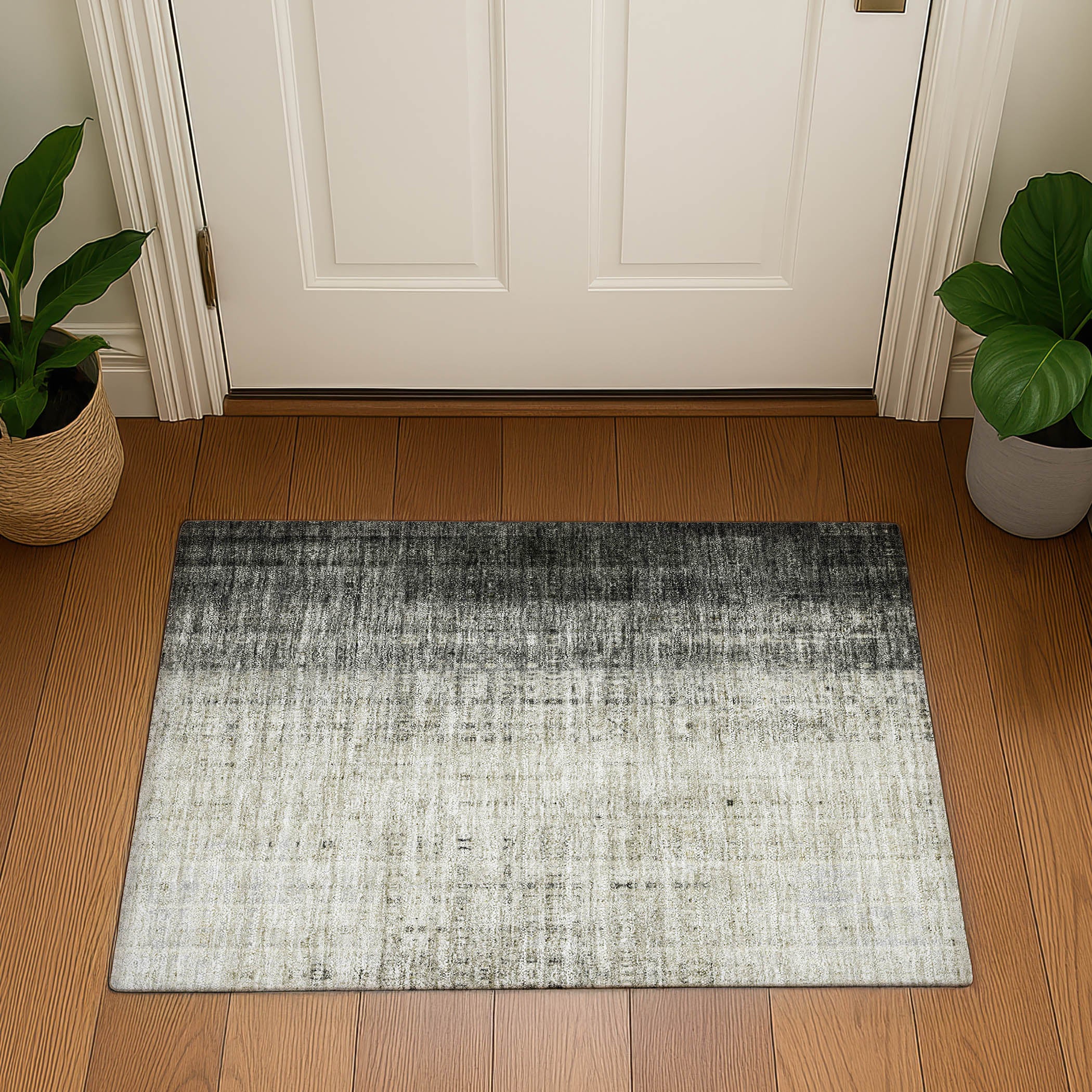 Salzburg Machine Washable Transitional Beige Brown Rug 1'8" x 2'6" #shape_Rectangle