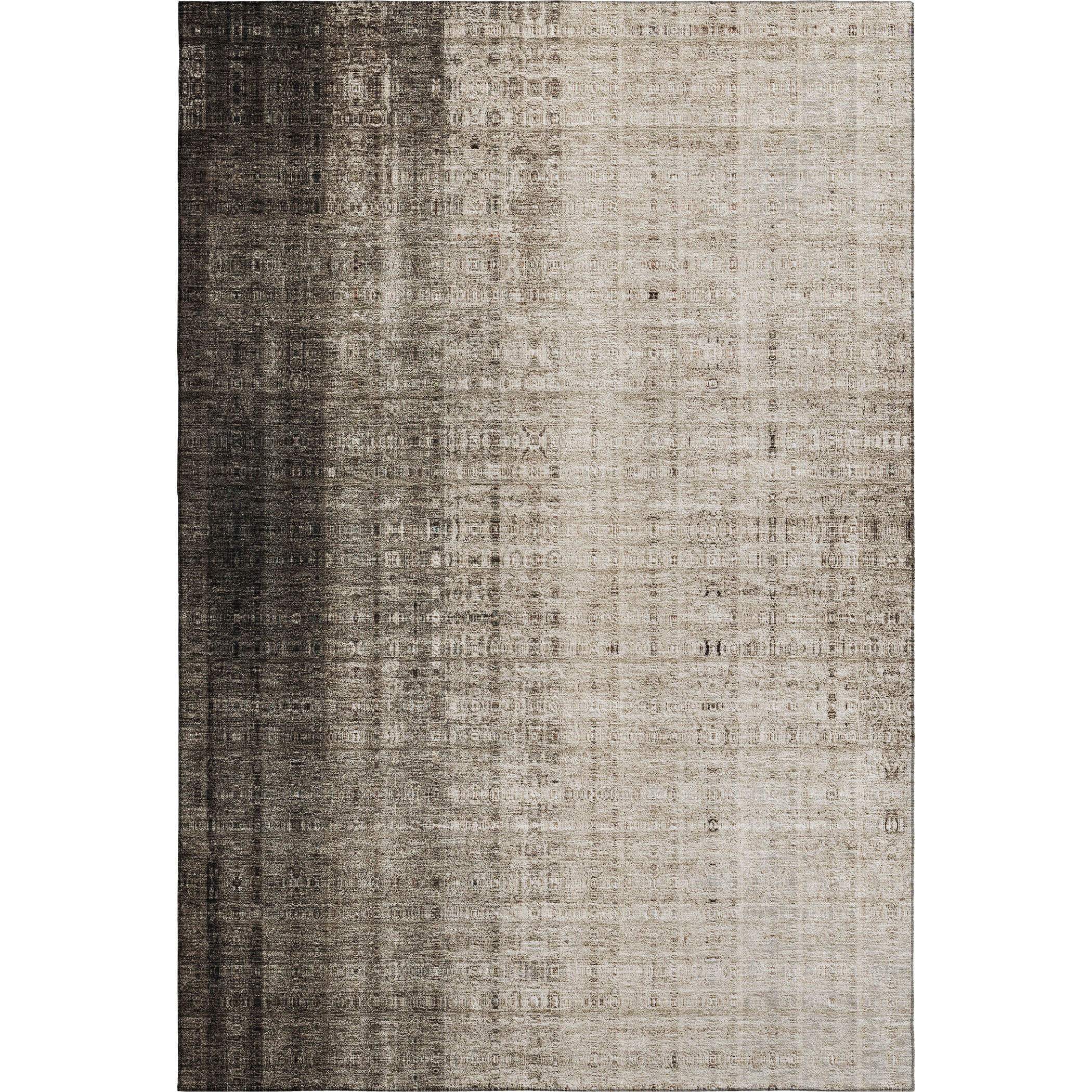 Salzburg Machine Washable Transitional Brown Rug 2'6" x 3'10" #shape_Rectangle