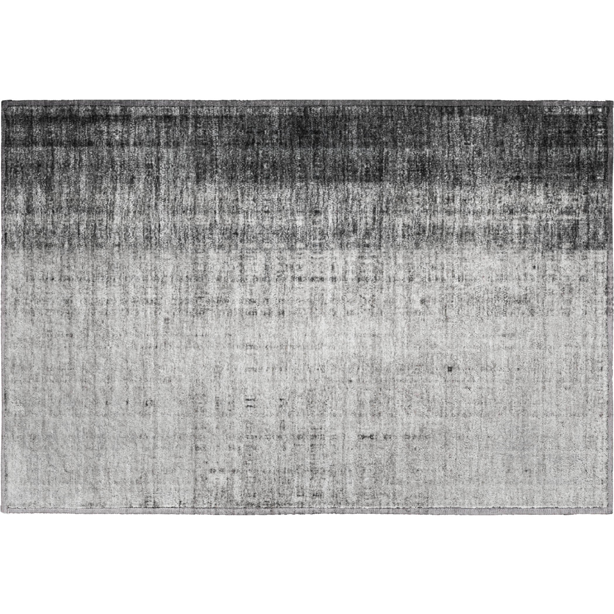 Salzburg Machine Washable Transitional Gray Rug 1'8" x 2'6" #shape_Rectangle