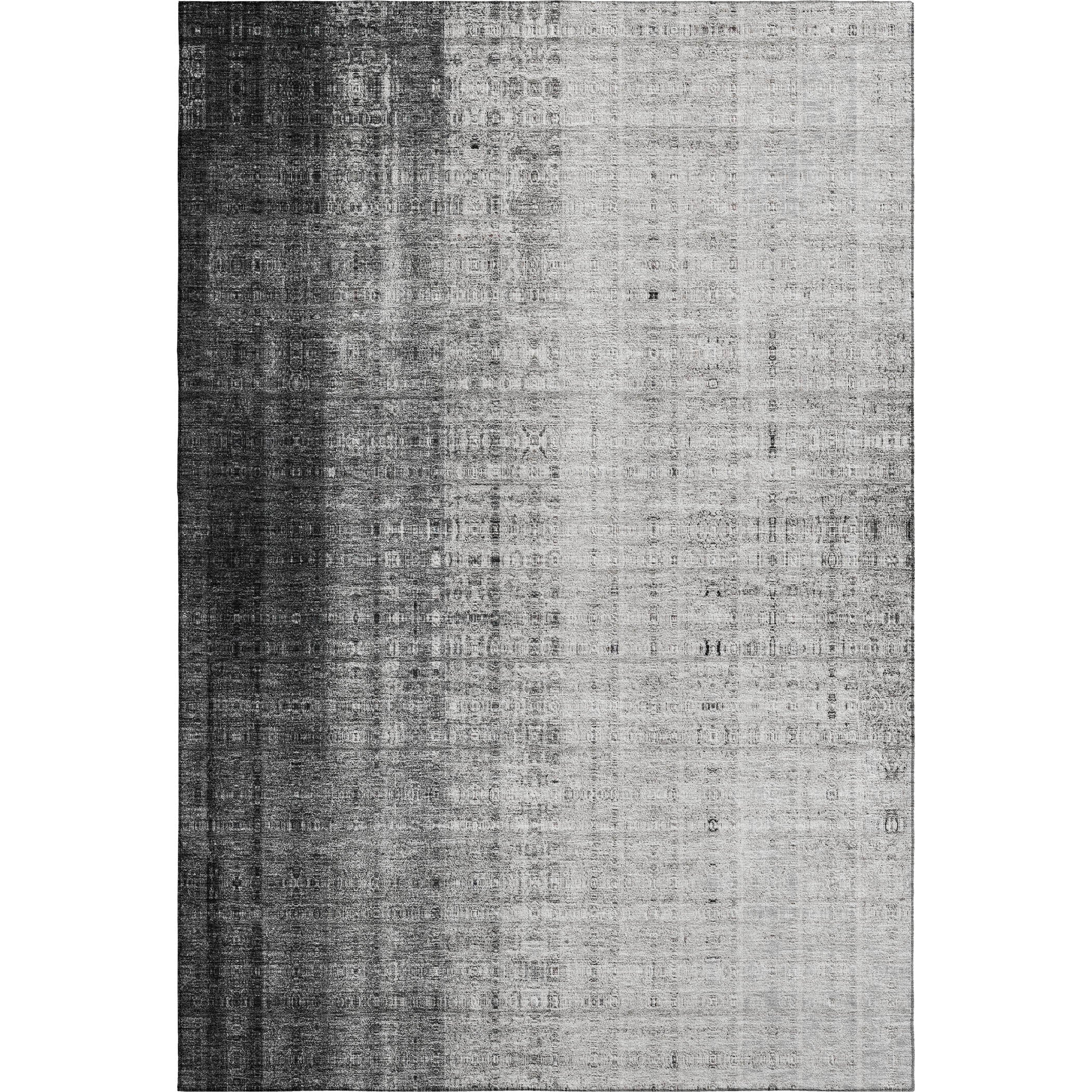 Salzburg Machine Washable Transitional Gray Rug 2'6" x 3'10" #shape_Rectangle