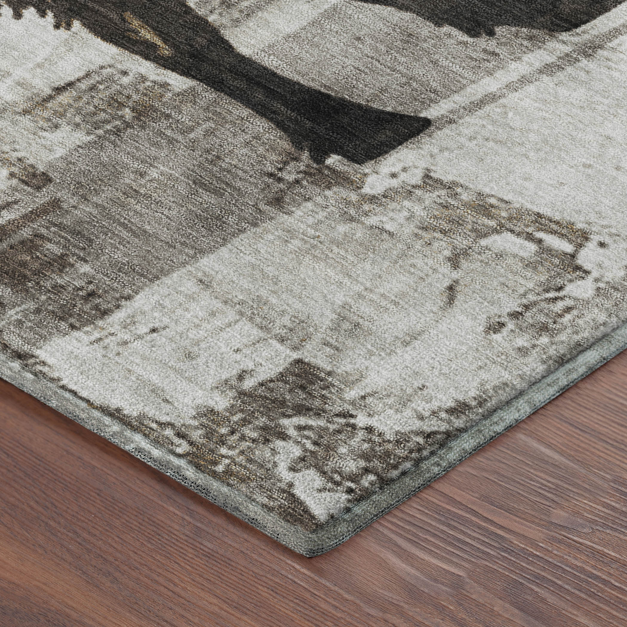 Mostar Machine Washable Transitional Putty Ivory Rug 1'8" x 2'6" #shape_Rectangle
