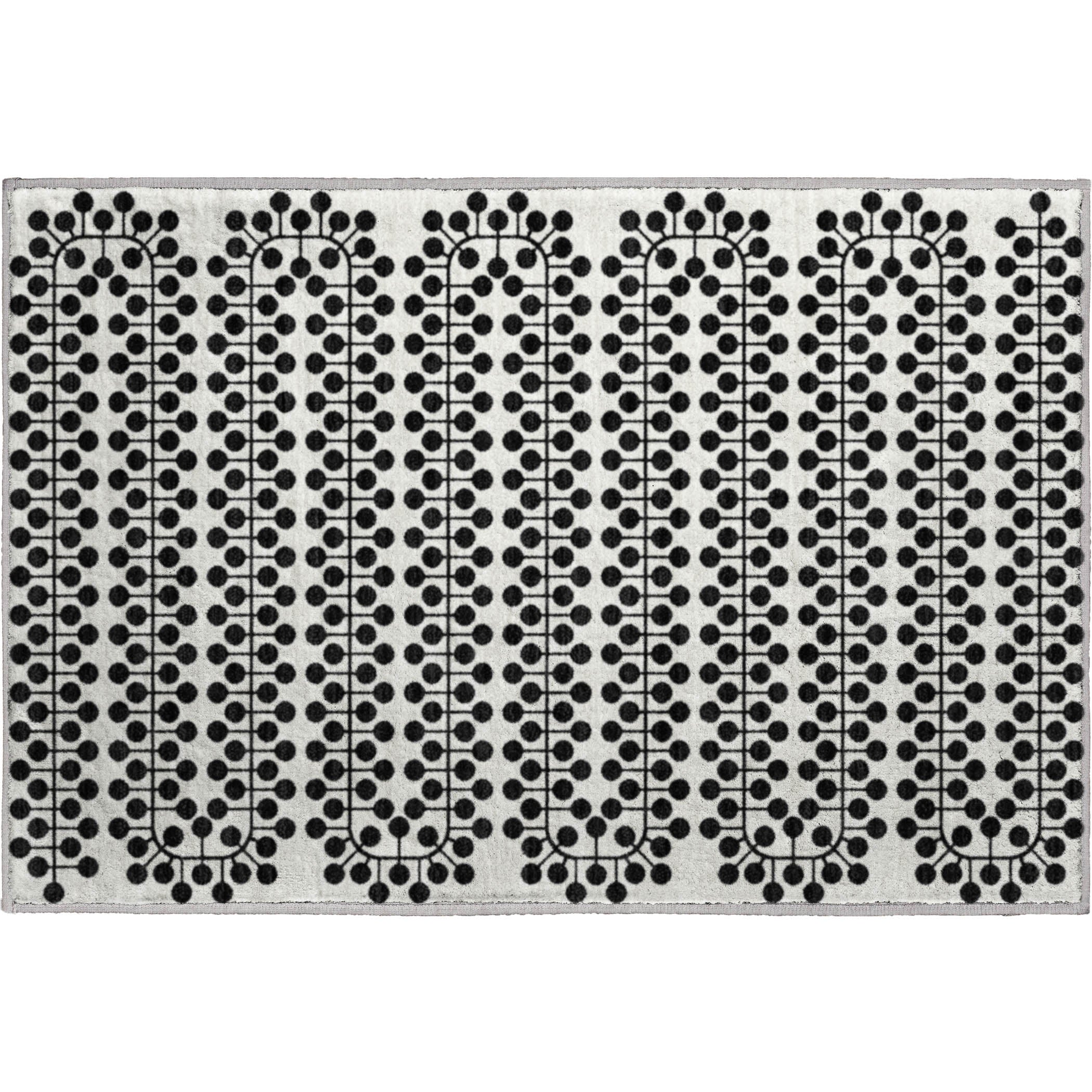 Bergen Machine Washable Transitional Ivory Rug 1'8" x 2'6" #shape_Rectangle