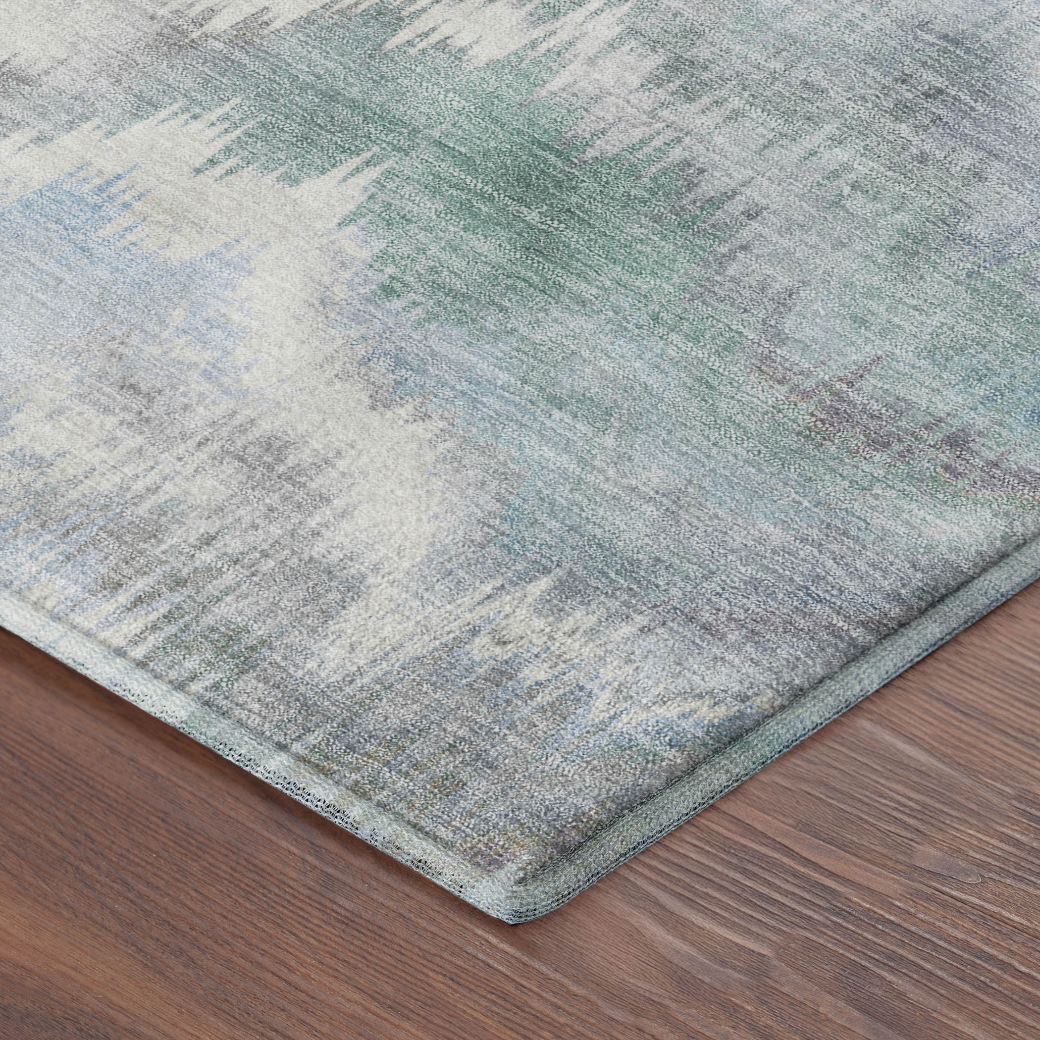 Sintra Machine Washable Transitional Denim Blue Rug 1'8" x 2'6" #shape_Rectangle