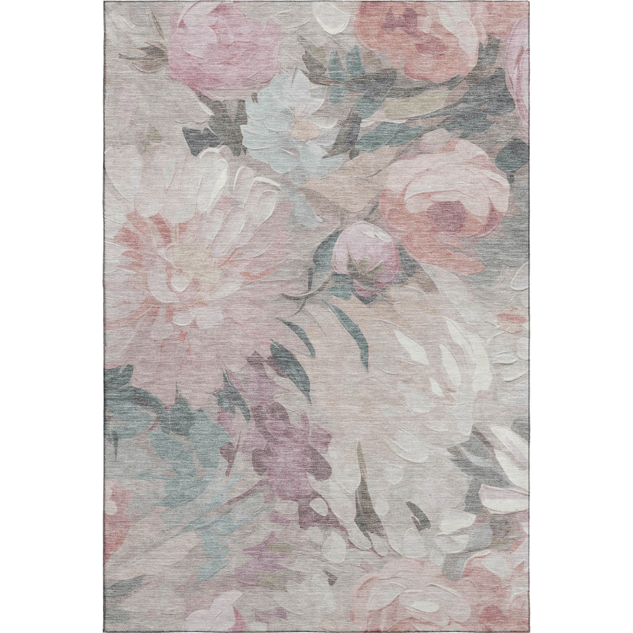 Kotor Machine Washable Transitional Beige Brown Rug 2'6" x 3'10" #shape_Rectangle