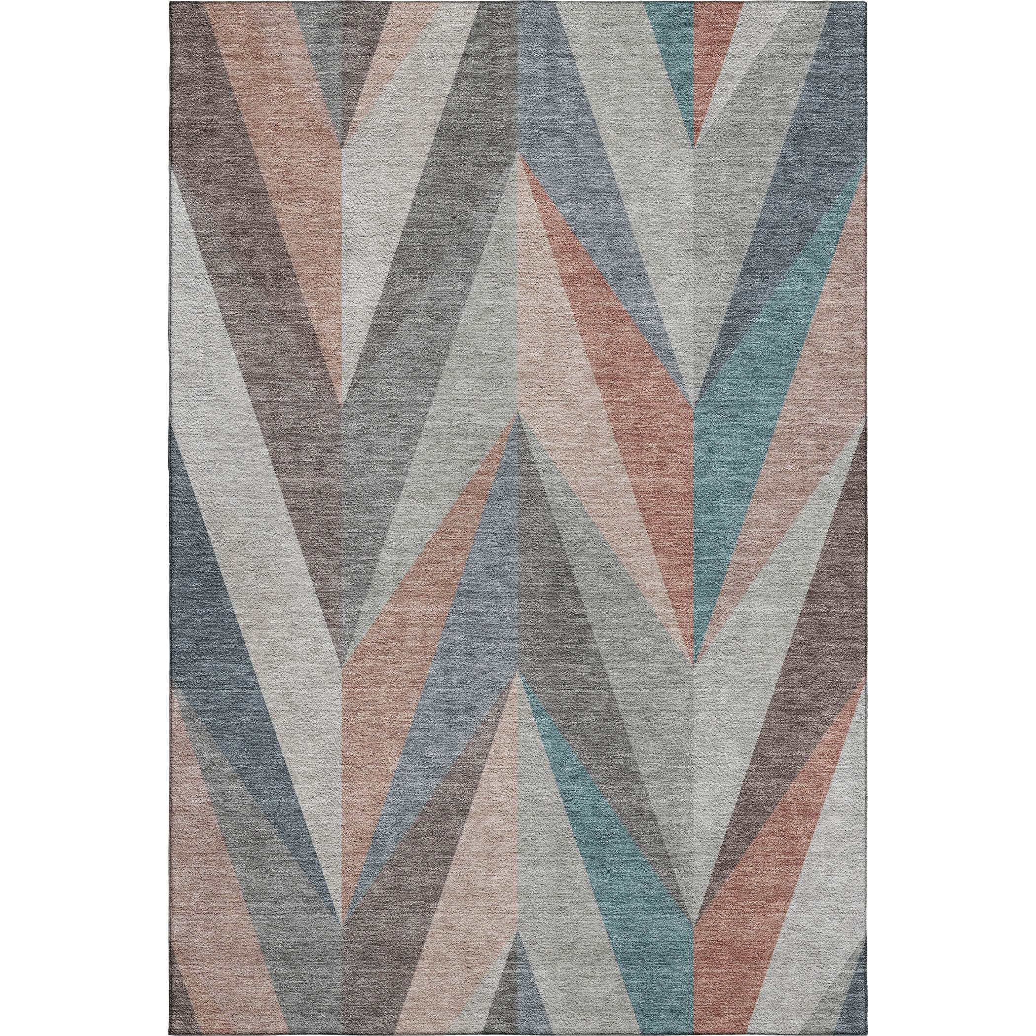 Tallinn Machine Washable Transitional Copper Orange Rug 2'6" x 3'10" #shape_Rectangle