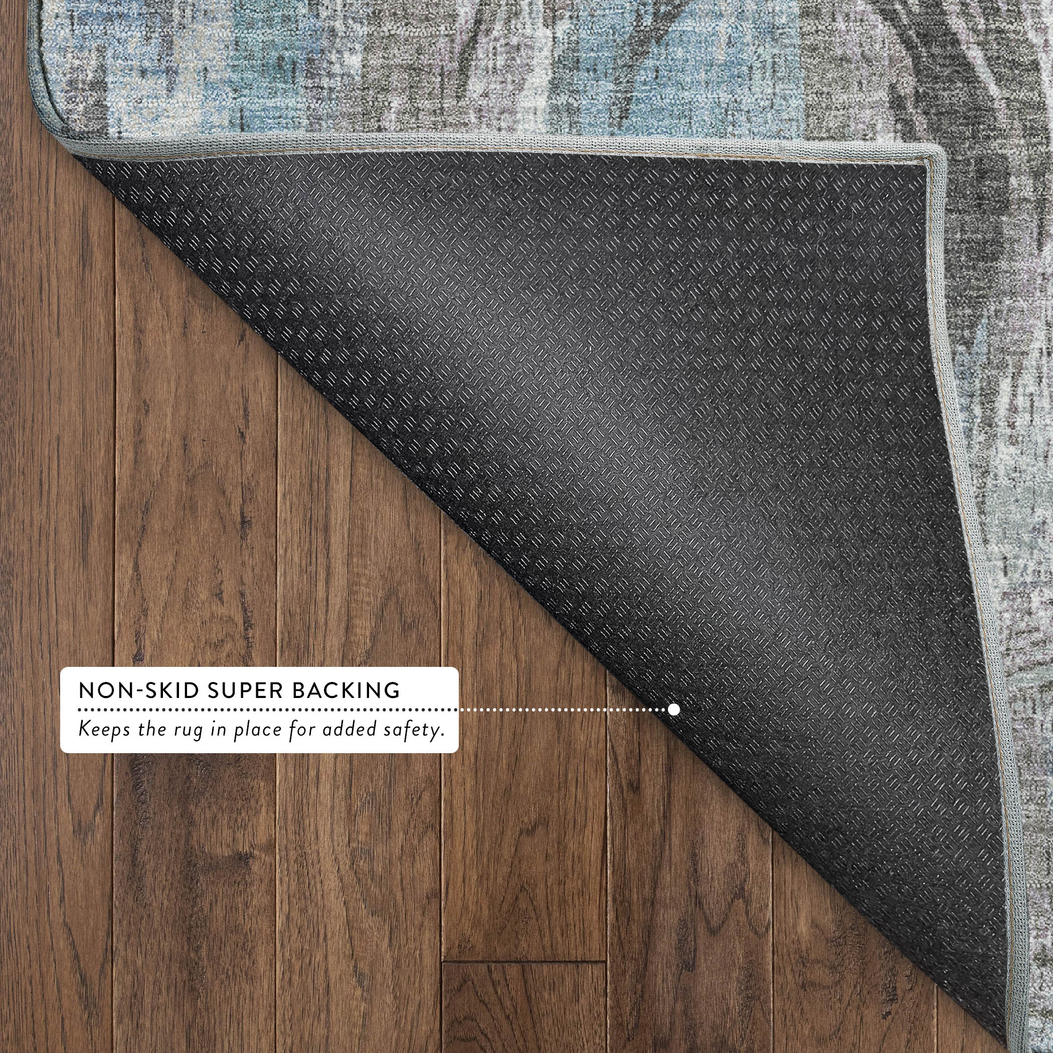 Lisbon Machine Washable Transitional Taupe Brown Rug 1'8" x 2'6" #shape_Rectangle