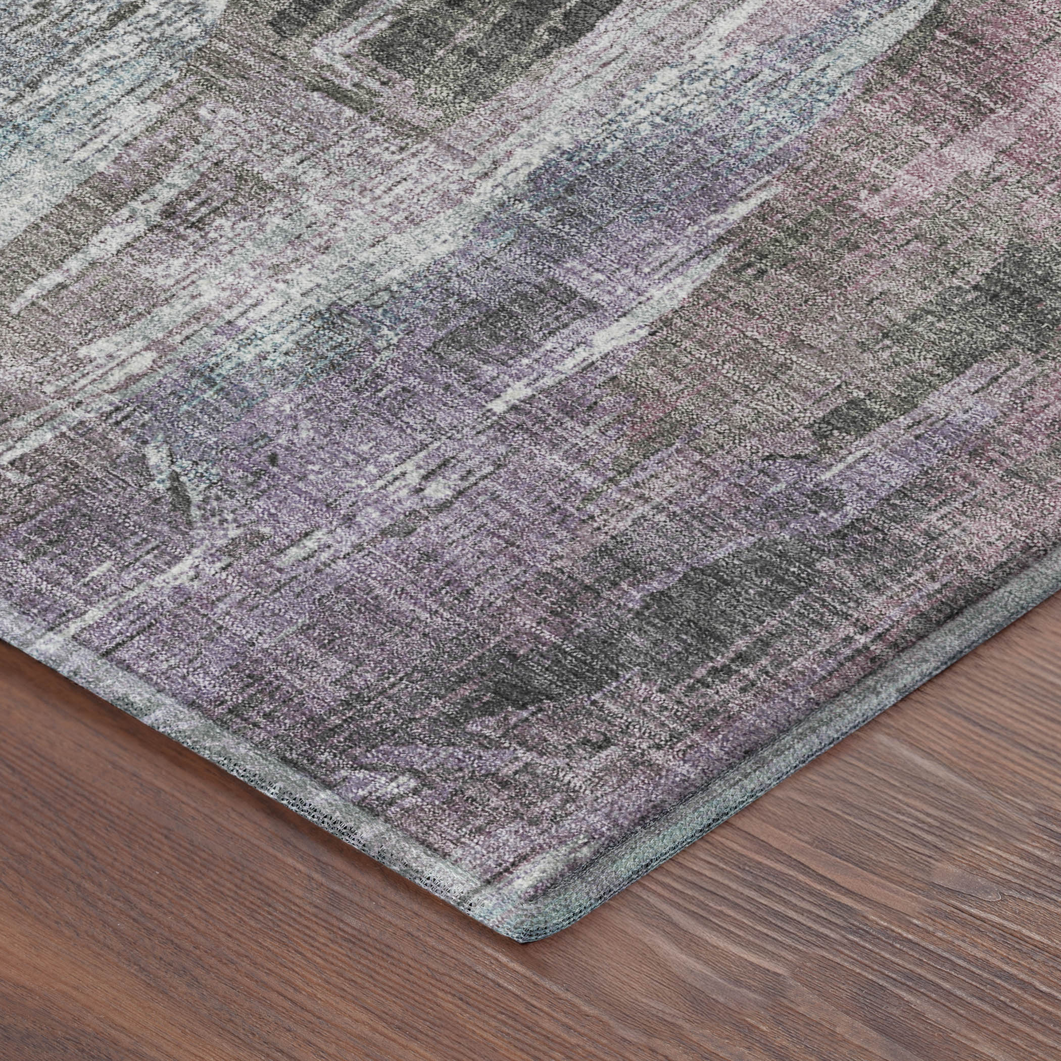 Lisbon Machine Washable Transitional Taupe Brown Rug 1'8" x 2'6" #shape_Rectangle