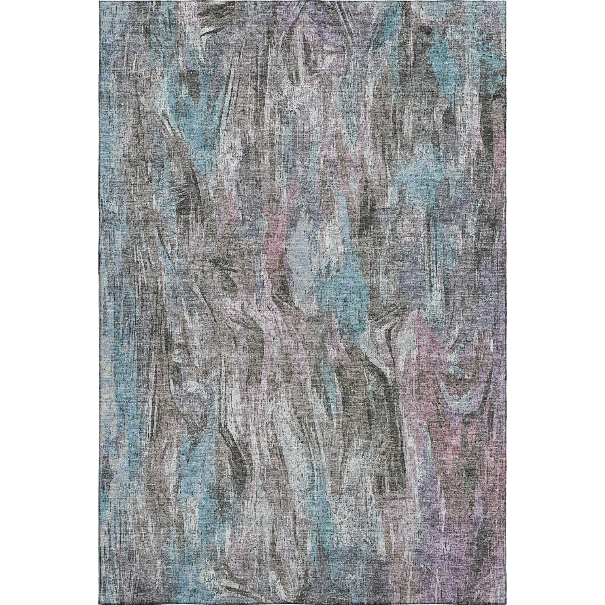 Lisbon Machine Washable Transitional Taupe Brown Rug 2'6" x 3'10" #shape_Rectangle