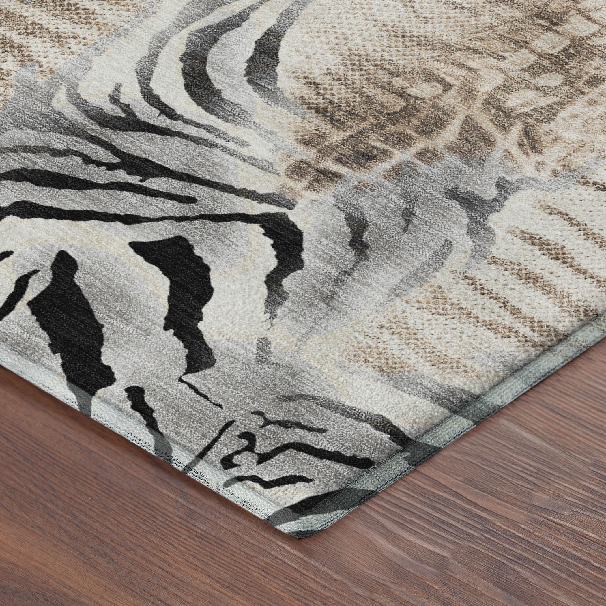 Sarajevo Machine Washable Transitional Ivory Rug 1'8" x 2'6" #shape_Rectangle