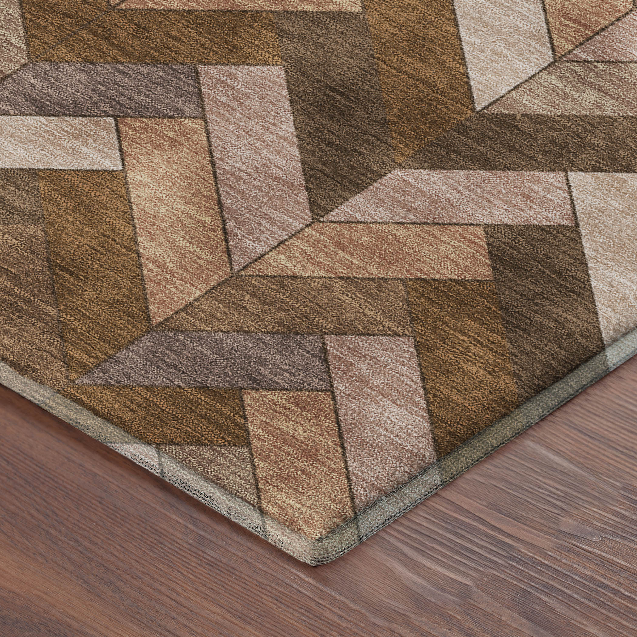 Cairo Machine Washable Transitional Copper Orange Rug 1'8" x 2'6" #shape_Rectangle
