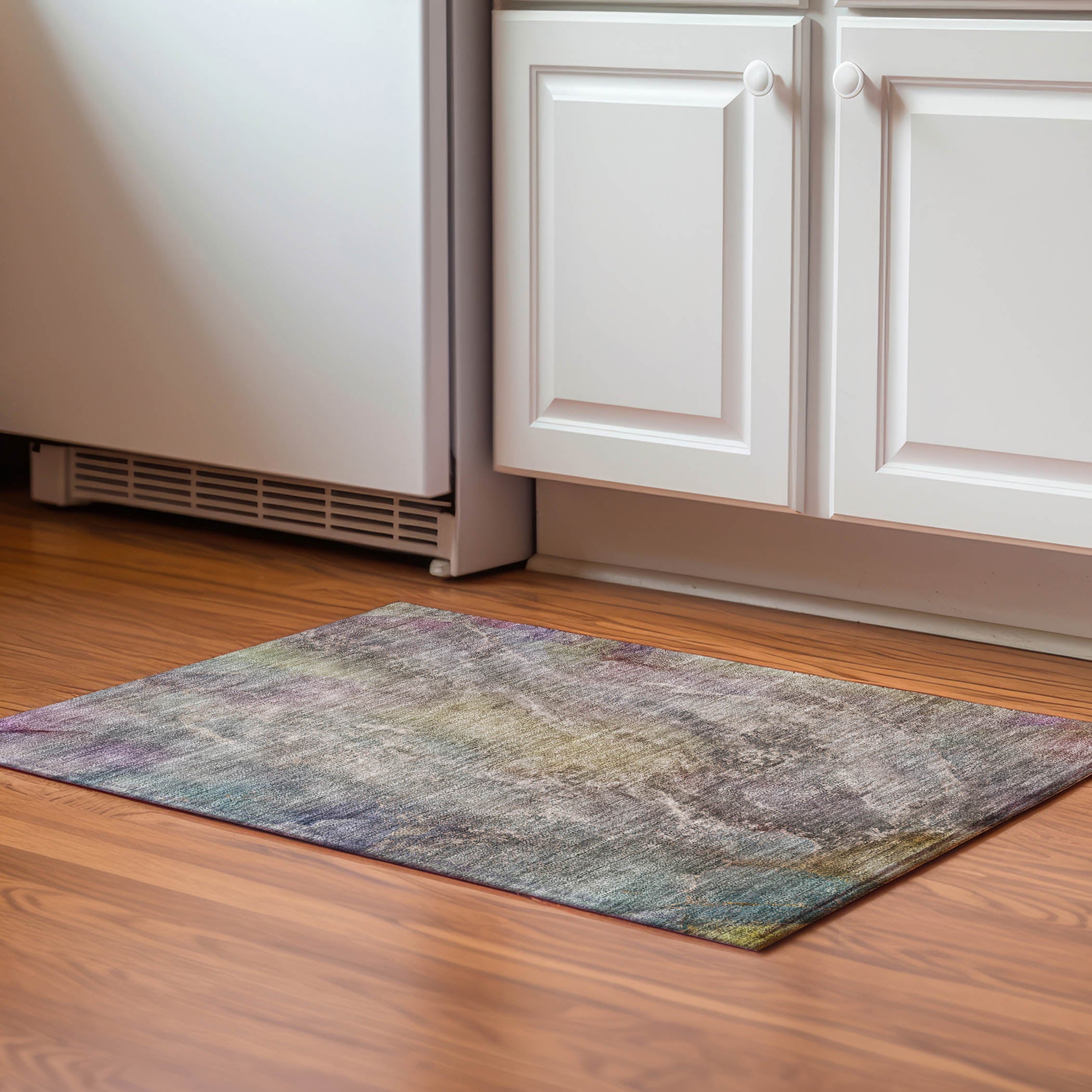 Sintra Machine Washable Transitional Beige Brown Rug 1'8" x 2'6" #shape_Rectangle