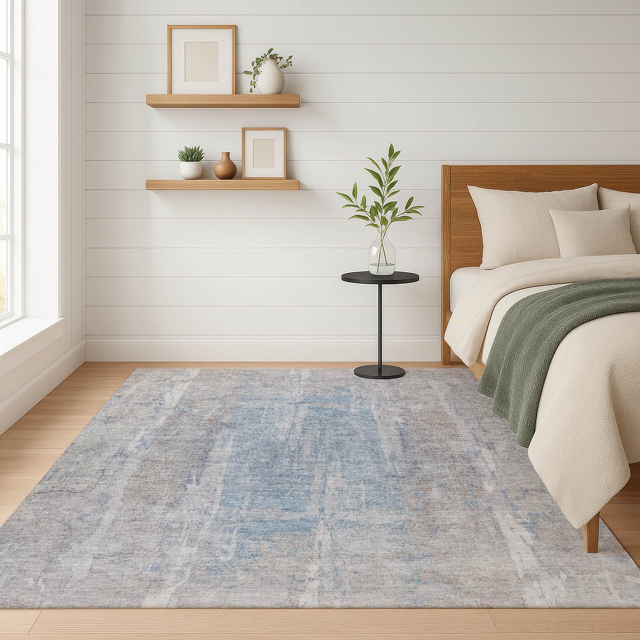 Dubrovnik Machine Washable Transitional Beige Brown Rug 3' x 5' #shape_Rectangle