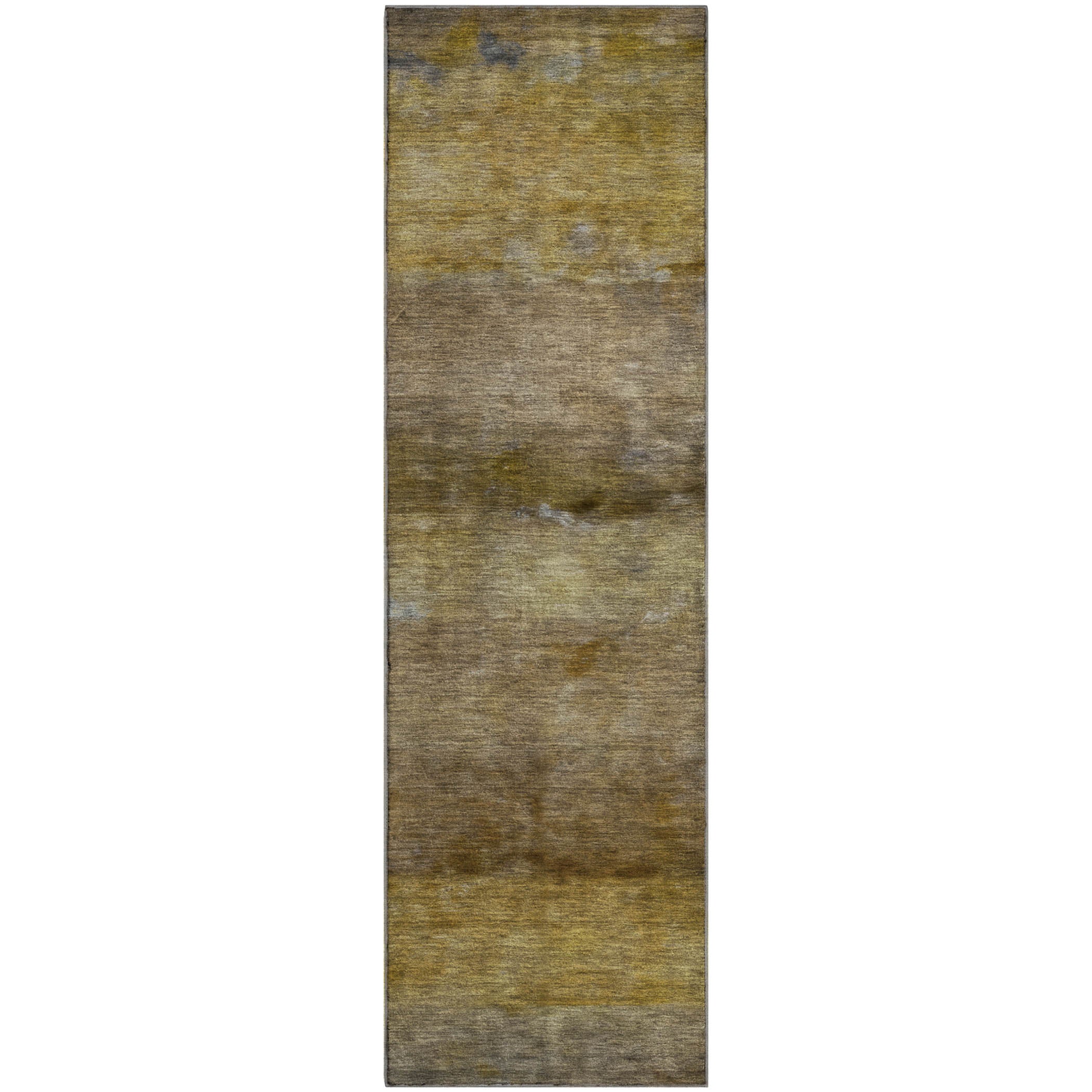 Cartagena Machine Washable Transitional Brown Rug 2'3" x 7'6" #shape_Runner