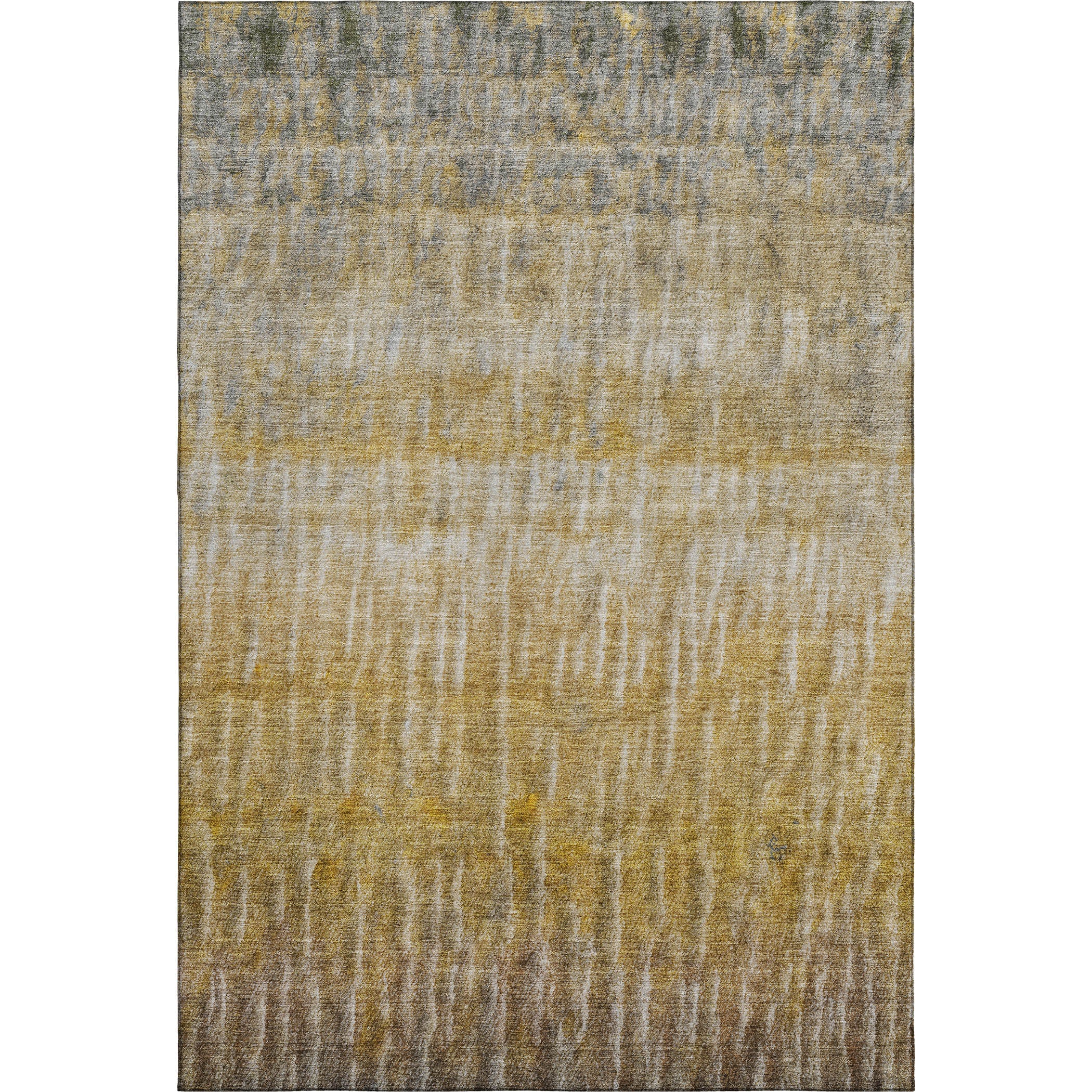 Antigua Machine Washable Transitional Gold Rug 3' x 5' #shape_Rectangle