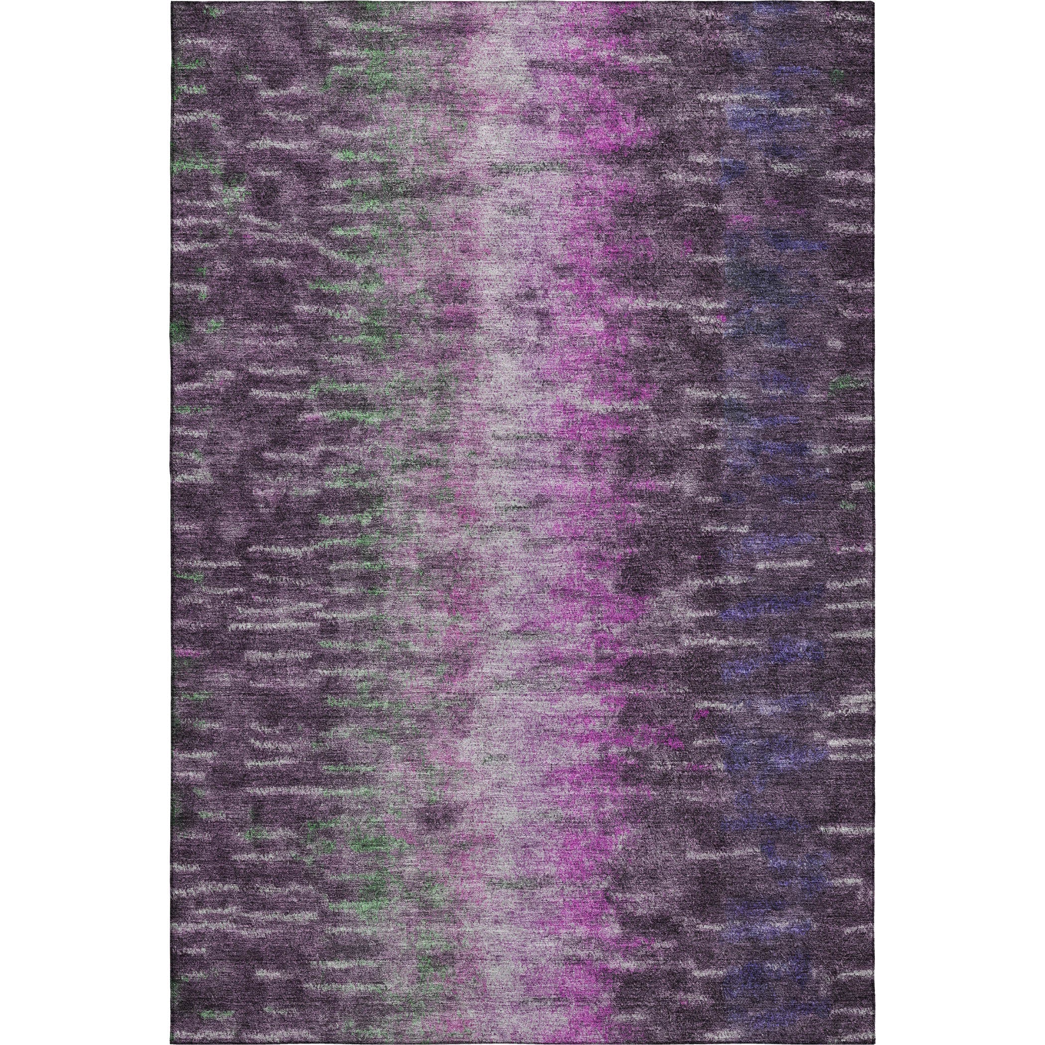 Sintra Machine Washable Transitional Eggplant Purple Rug 3' x 5' #shape_Rectangle