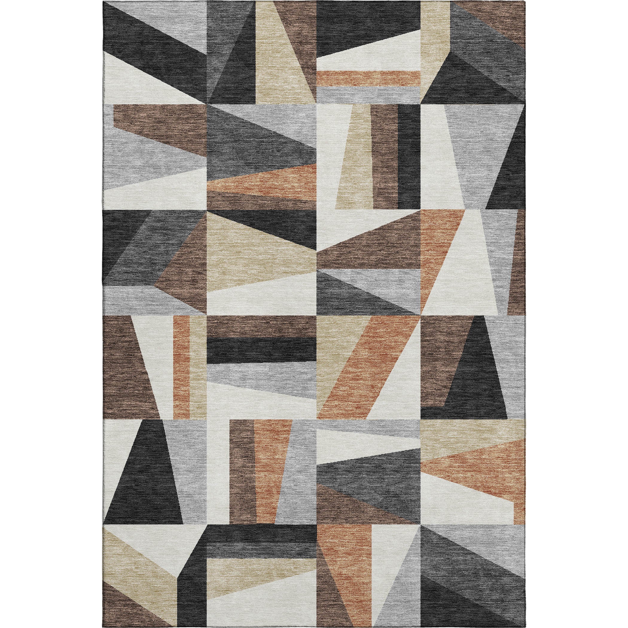Marrakech Machine Washable Transitional Gray Rug 3' x 5' #shape_Rectangle
