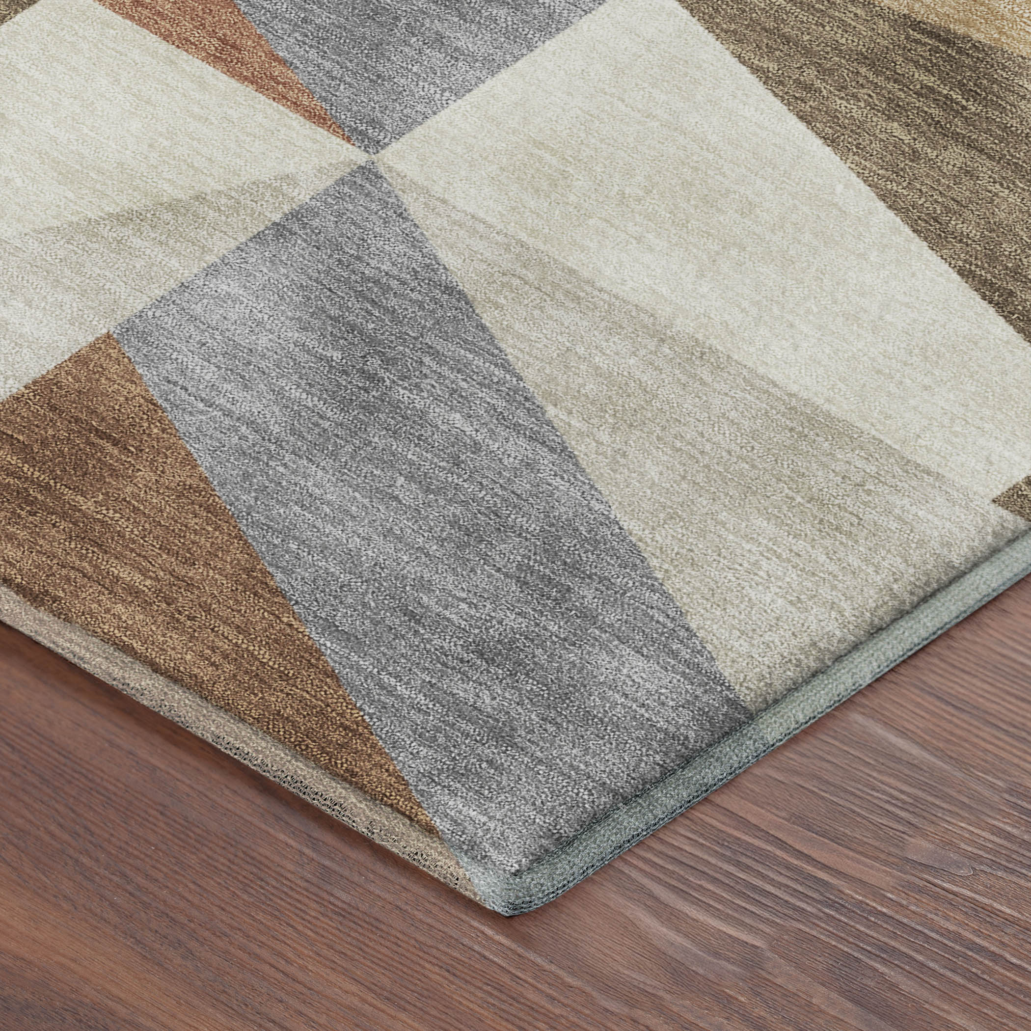 Marrakech Machine Washable Transitional Paprika Orange Rug 1'8" x 2'6" #shape_Rectangle