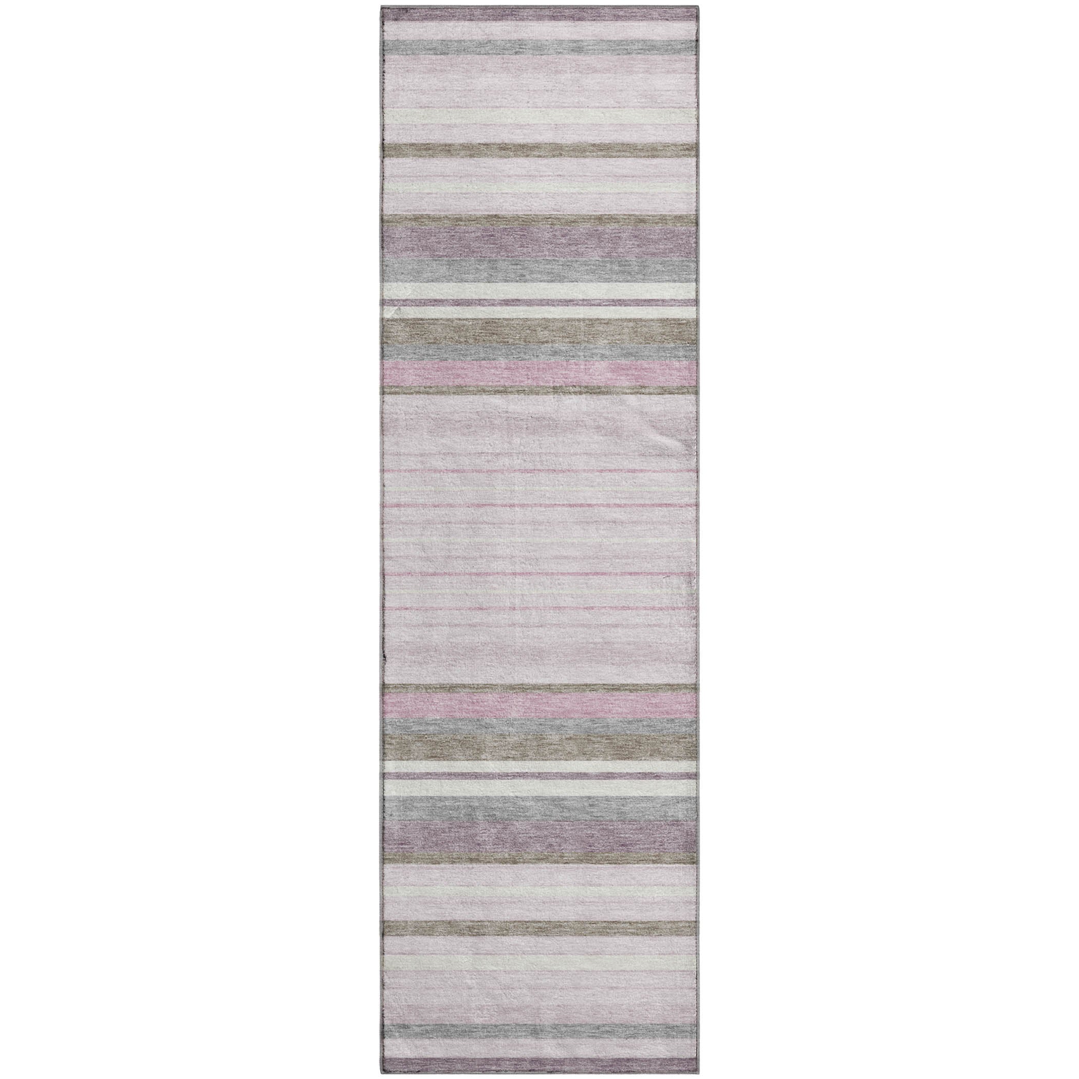 Sarajevo Machine Washable Transitional Blush Pink Rug 2'3" x 7'6" #shape_Runner