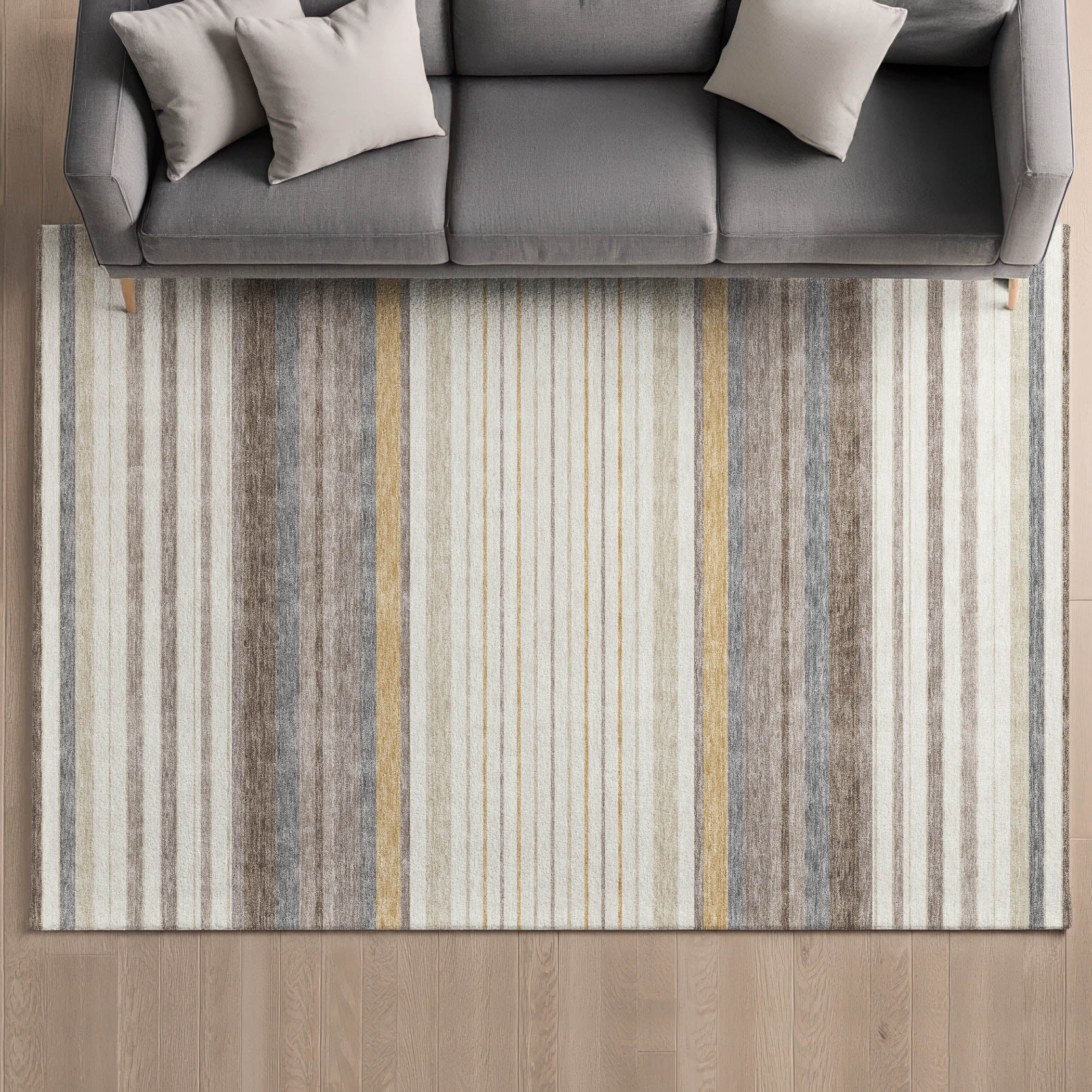 Sarajevo Machine Washable Transitional Ivory Rug 3' x 5' #shape_Rectangle