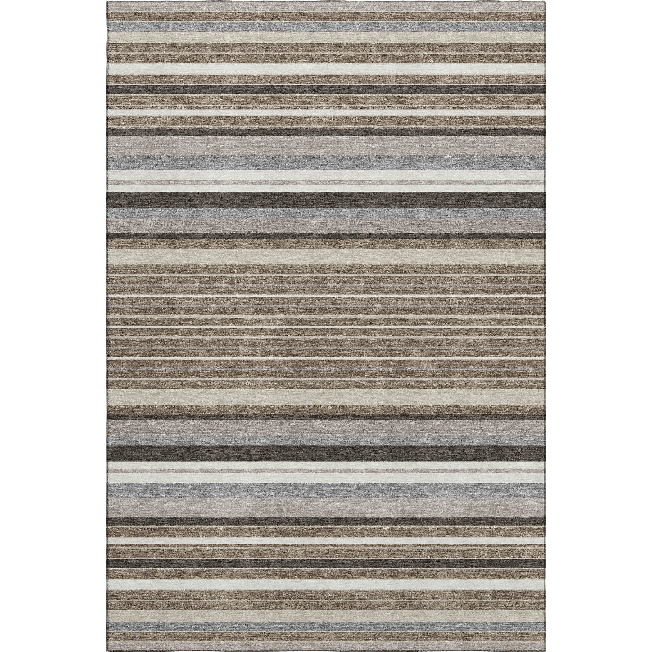 Sarajevo Machine Washable Transitional Taupe Brown Rug 3' x 5' #shape_Rectangle