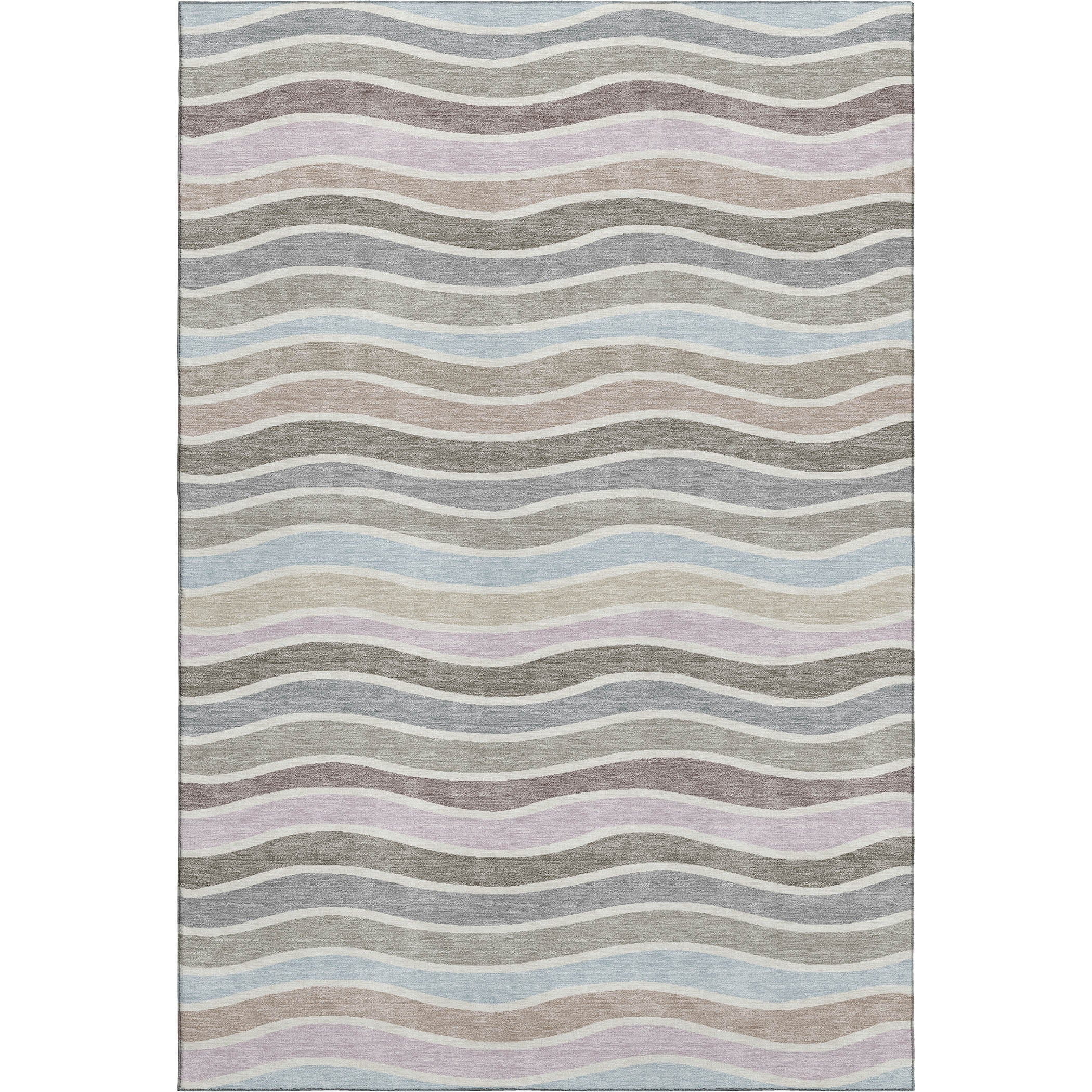 Marrakech Machine Washable Transitional Tan Brown Rug 3' x 5' #shape_Rectangle