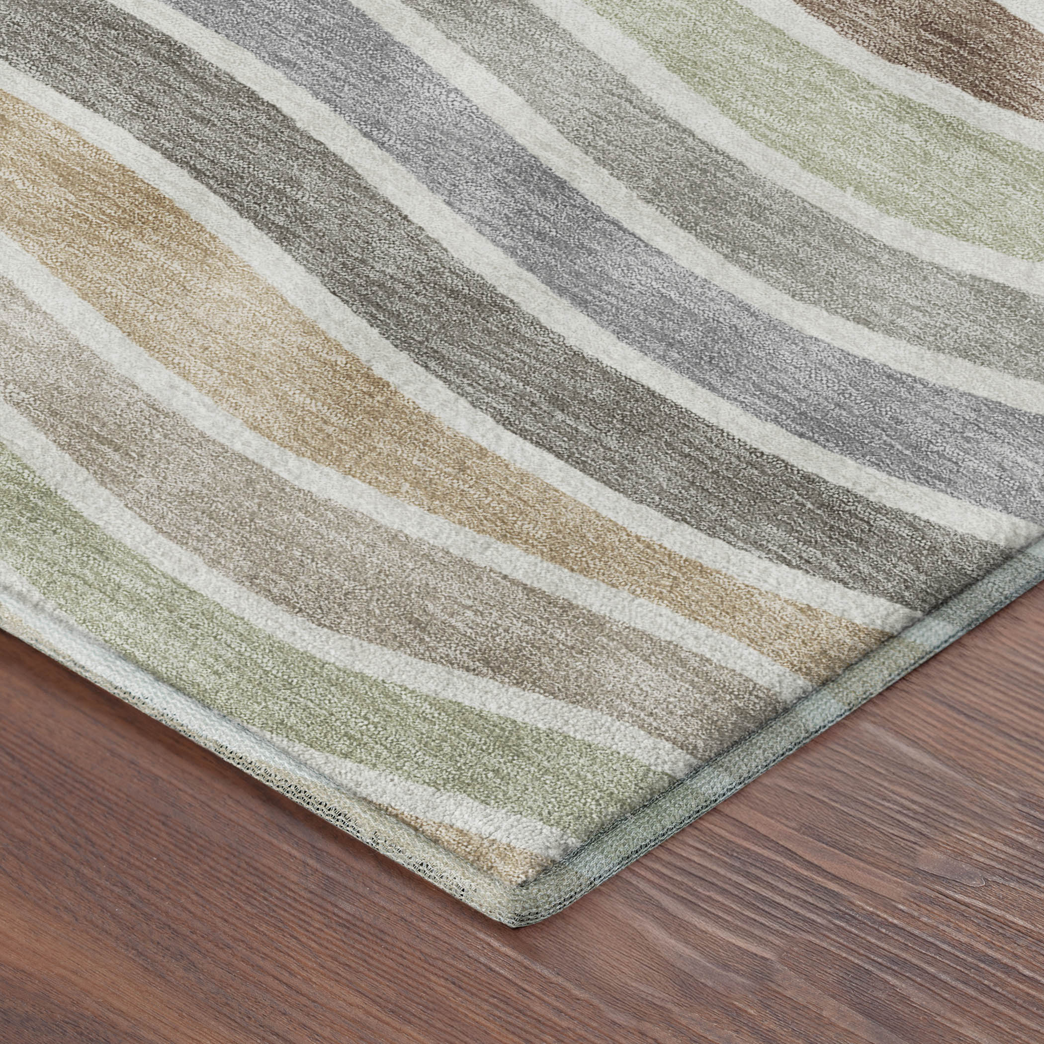 Marrakech Machine Washable Transitional Taupe Brown Rug 1'8" x 2'6" #shape_Rectangle