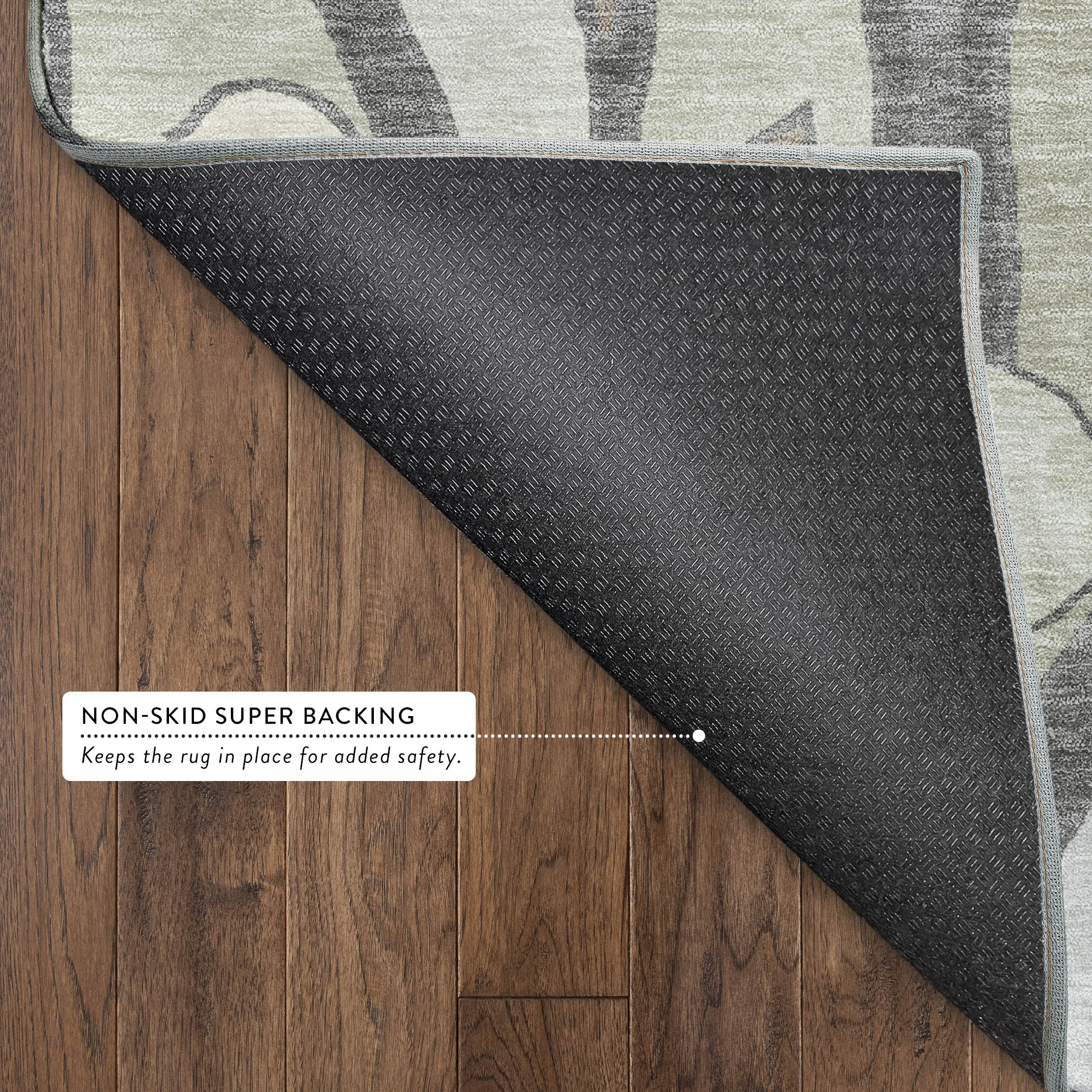 Sintra Machine Washable Transitional Beige Brown Rug 1'8" x 2'6" #shape_Rectangle