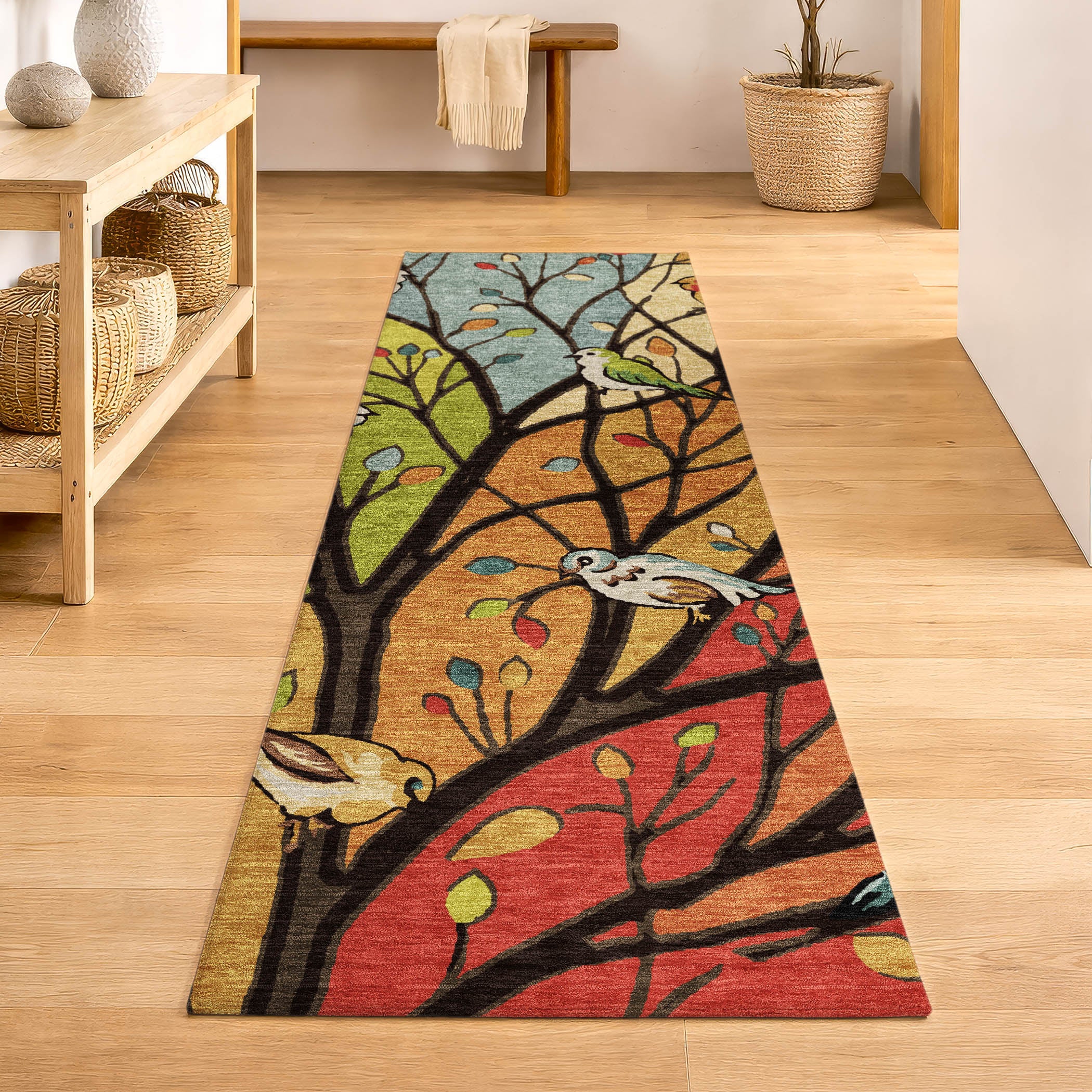 Sintra Machine Washable Transitional Gold Rug 2'3" x 7'6" #shape_Runner