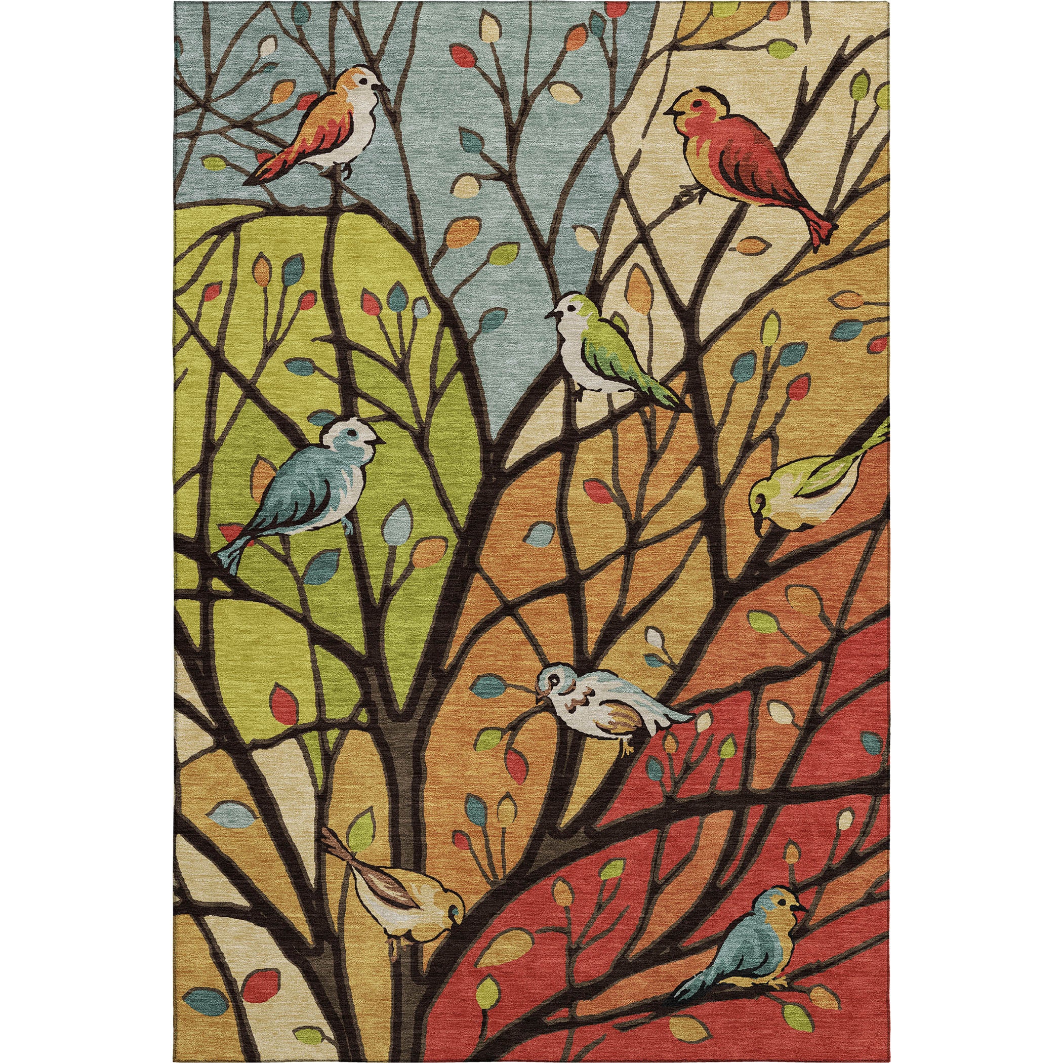 Sintra Machine Washable Transitional Gold Rug 3' x 5' #shape_Rectangle