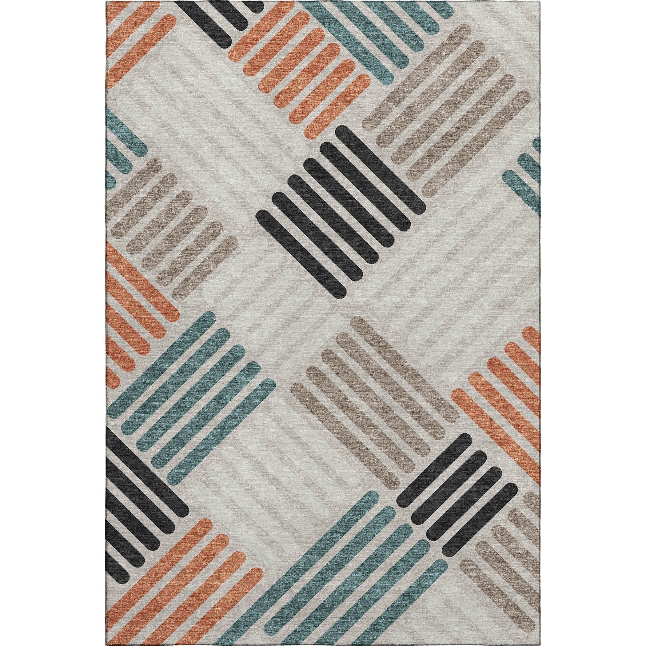 Tbilisi Machine Washable Transitional Dune Ivory Rug 3' x 5' #shape_Rectangle