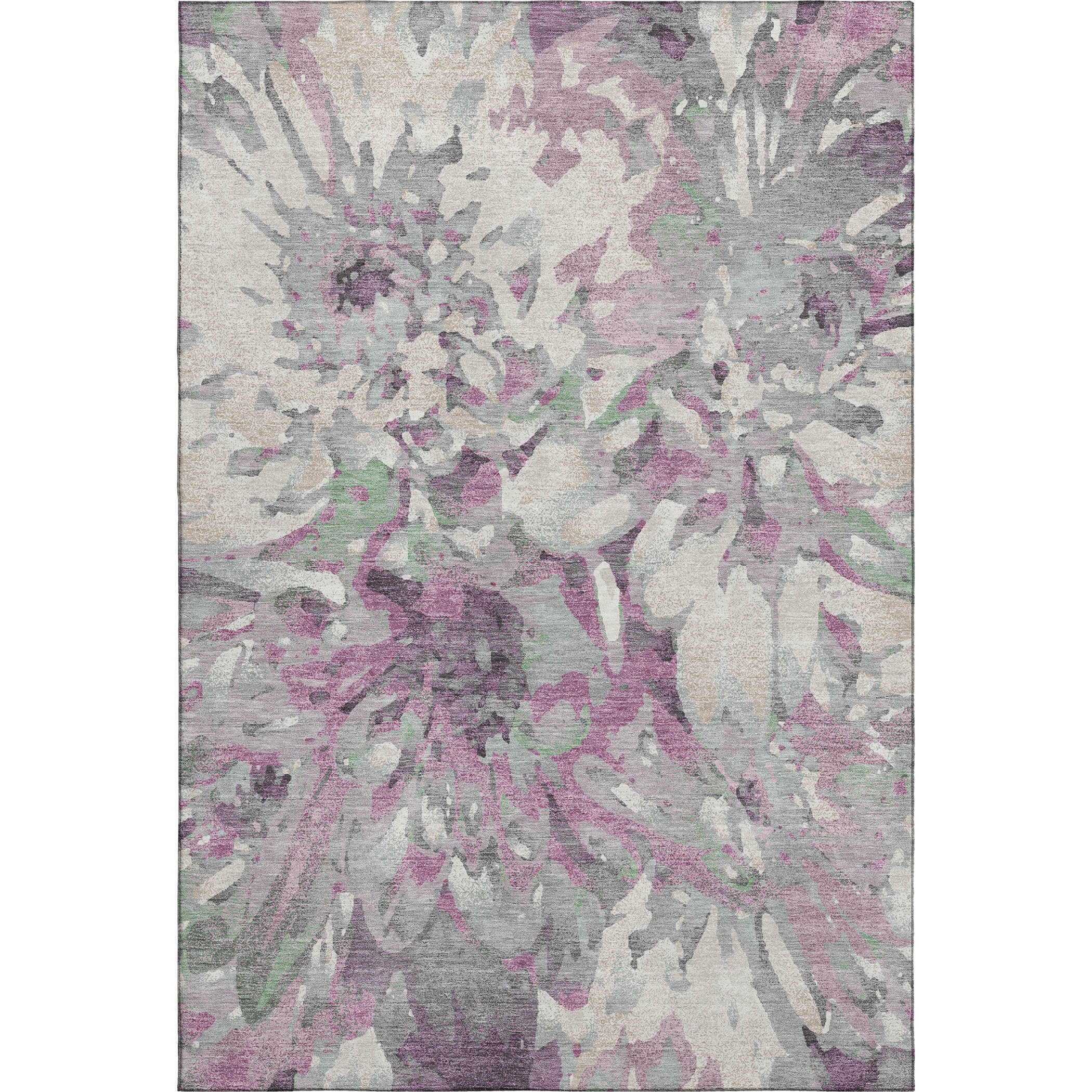 Lima Machine Washable Transitional Blush Pink Rug 3' x 5' #shape_Rectangle