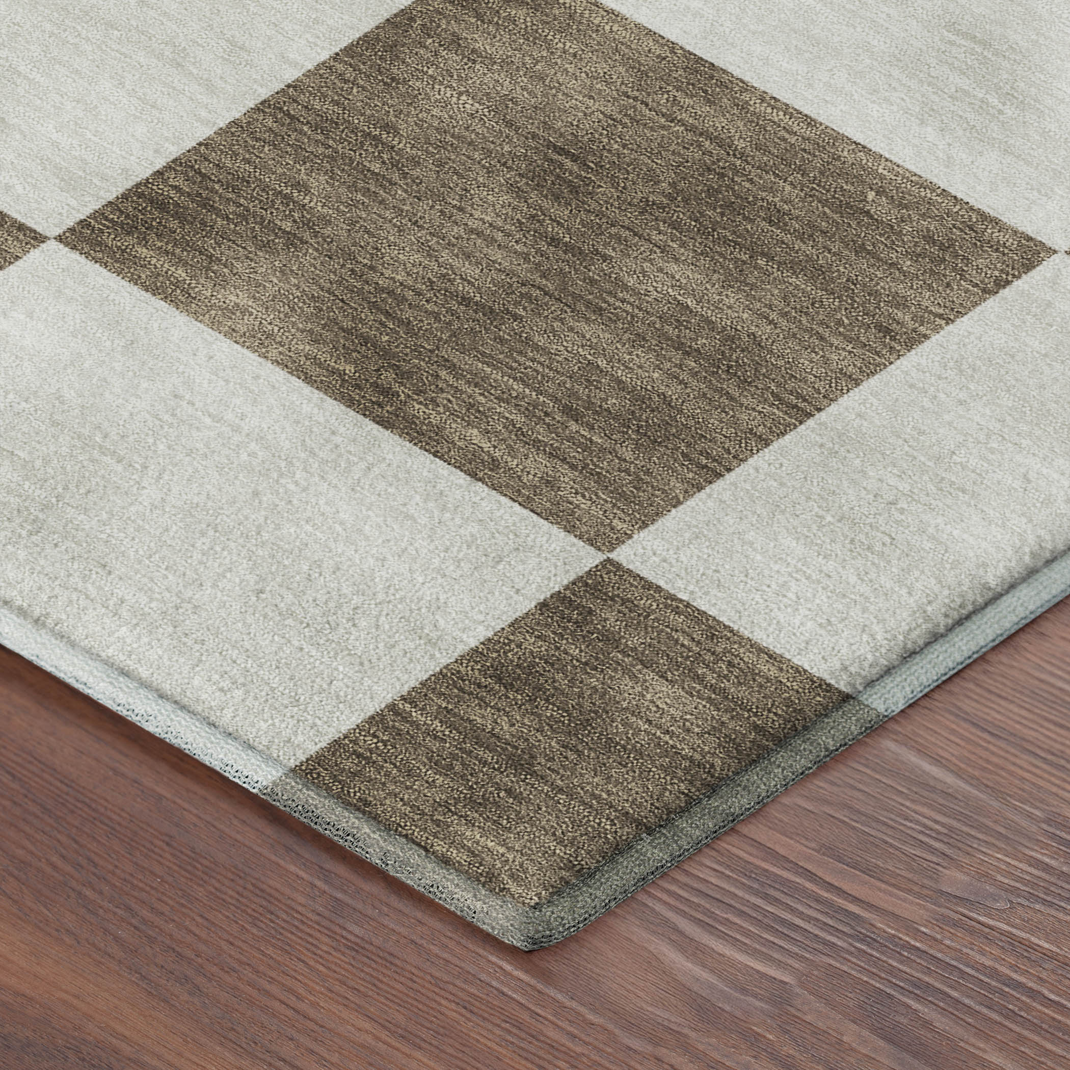Budapest Machine Washable Transitional Chocolate Brown Rug 1'8" x 2'6" #shape_Rectangle
