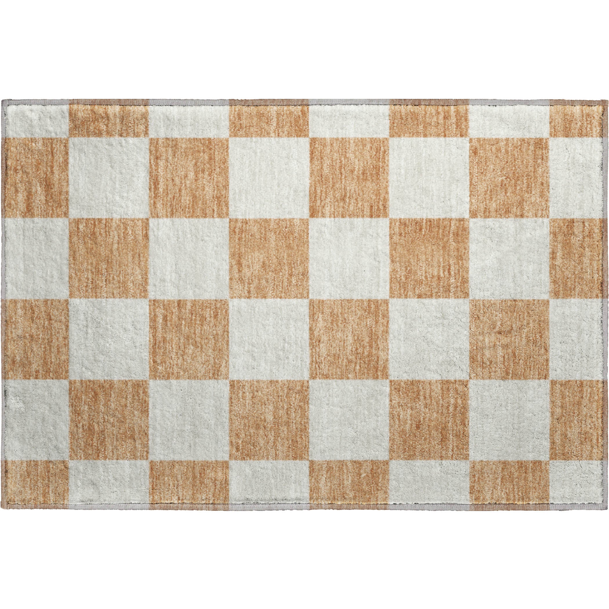 Budapest Machine Washable Transitional Copper Orange Rug 1'8" x 2'6" #shape_Rectangle