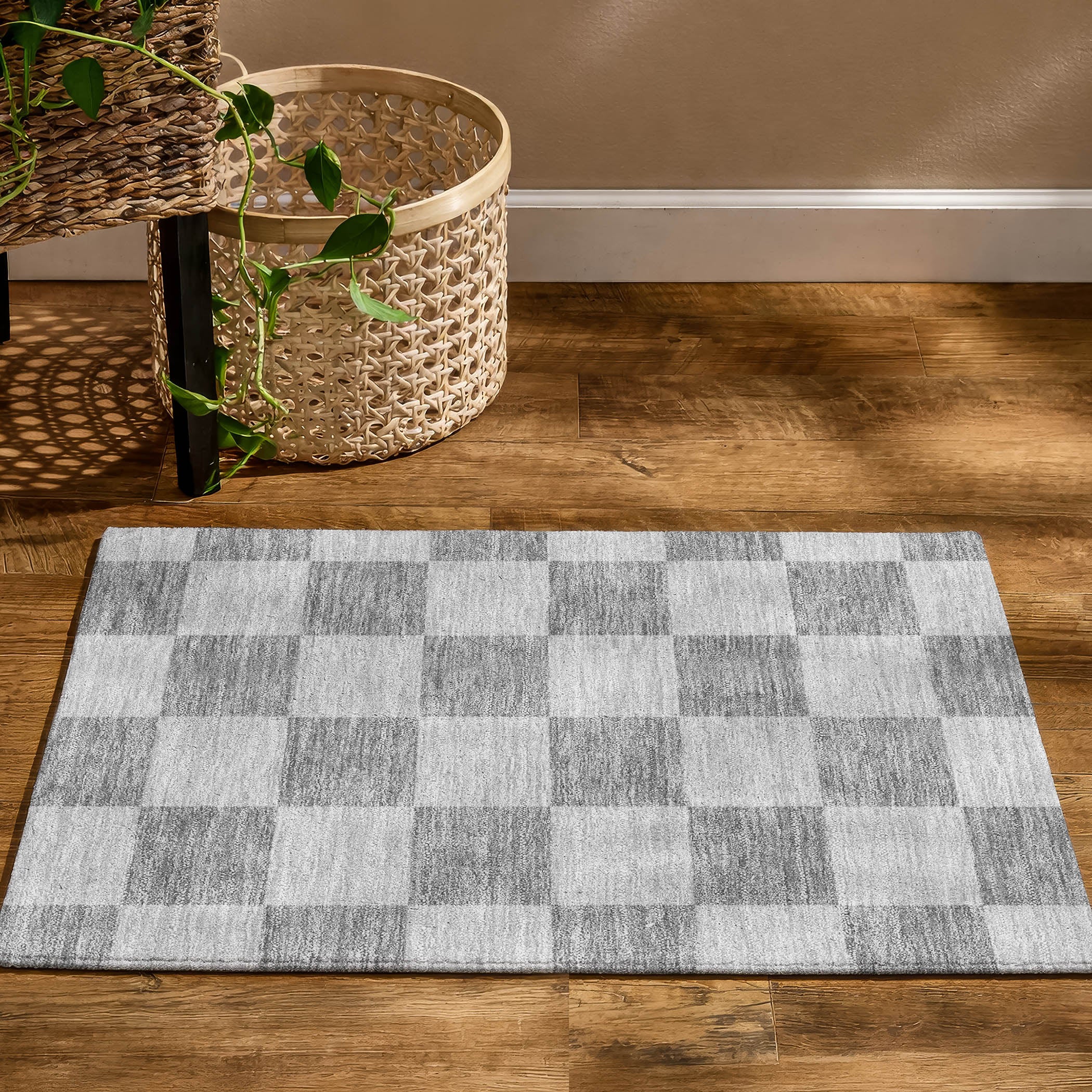 Budapest Machine Washable Transitional Gray Rug 1'8" x 2'6" #shape_Rectangle