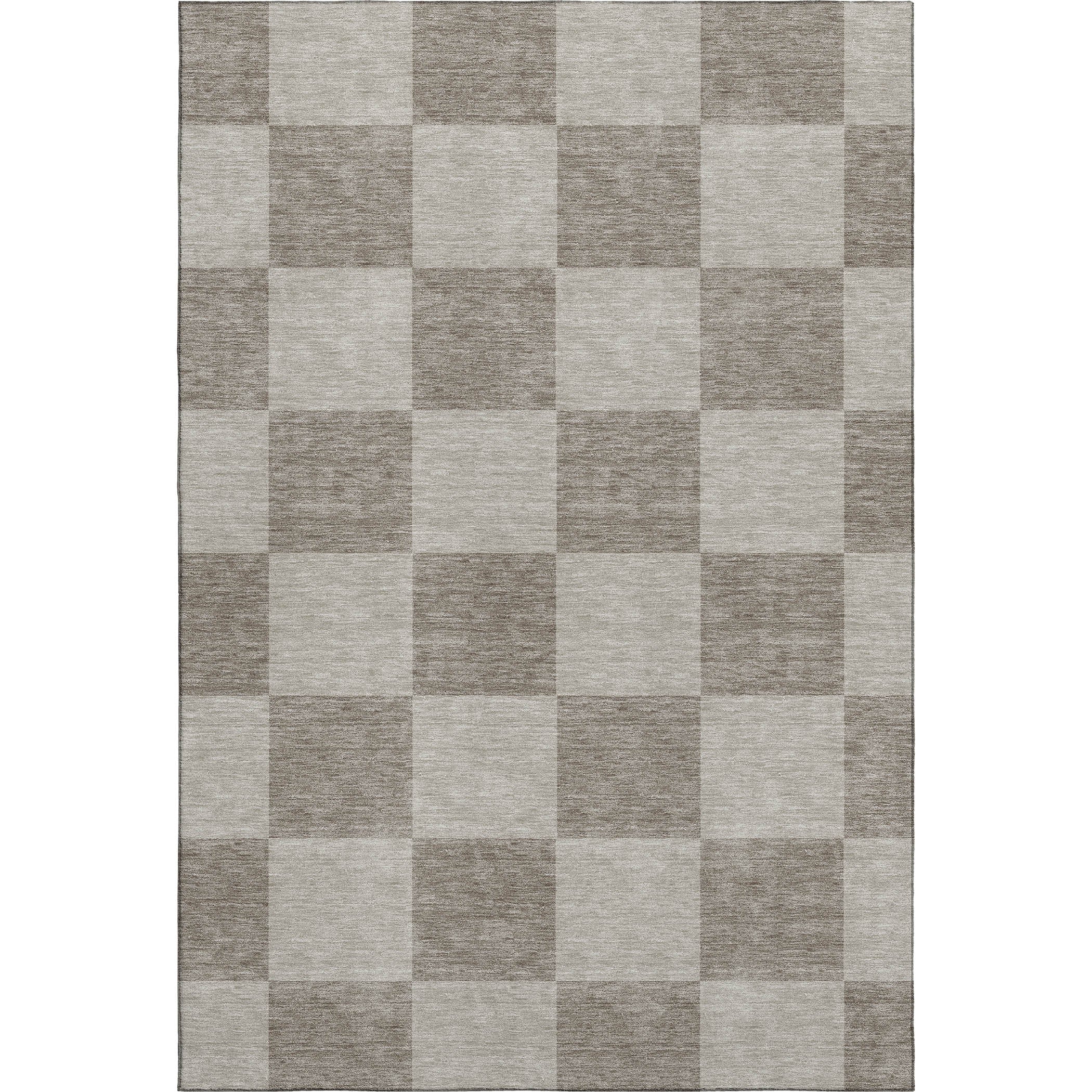 Budapest Machine Washable Transitional Khaki Brown Rug 3' x 5' #shape_Rectangle