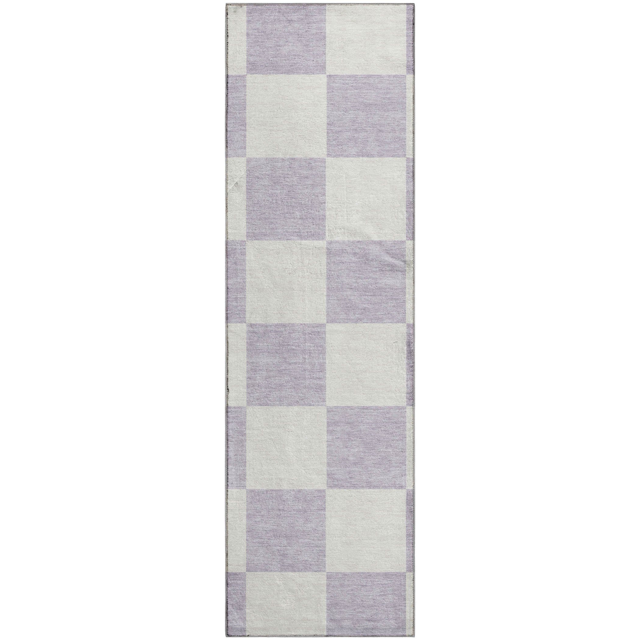 Budapest Machine Washable Transitional Lavender Purple Rug 2'3" x 7'6" #shape_Runner