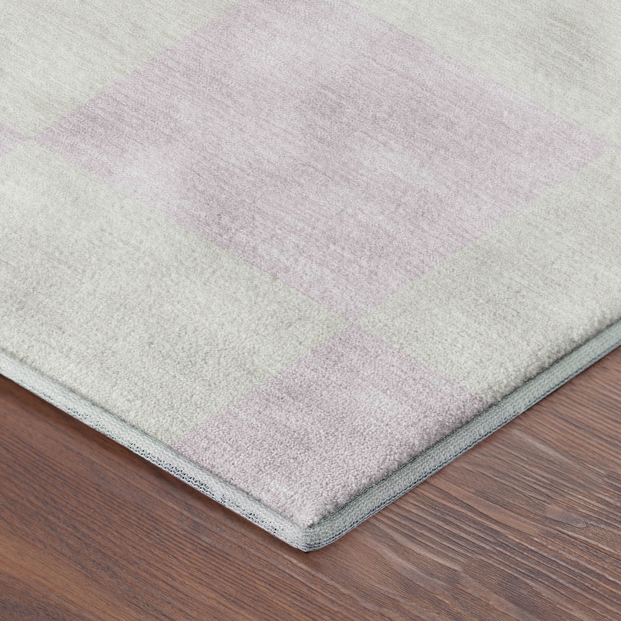 Budapest Machine Washable Transitional Pink Rug 1'8" x 2'6" #shape_Rectangle